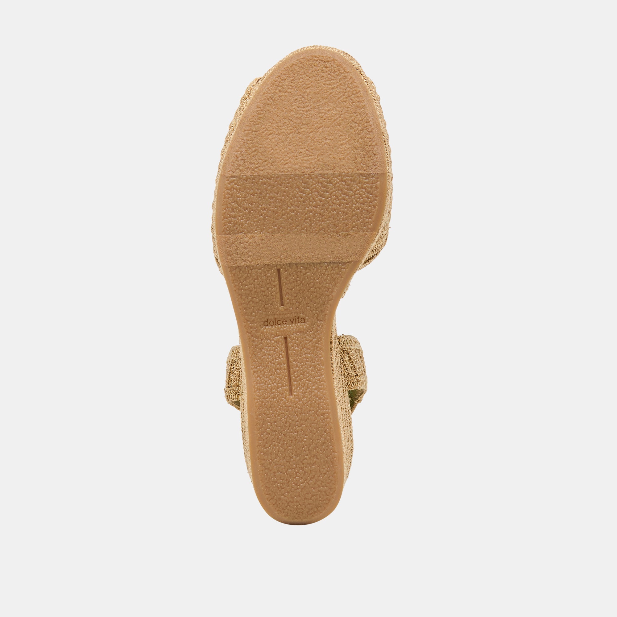 Akera Natural Raffia Wedges / Dolce Vita