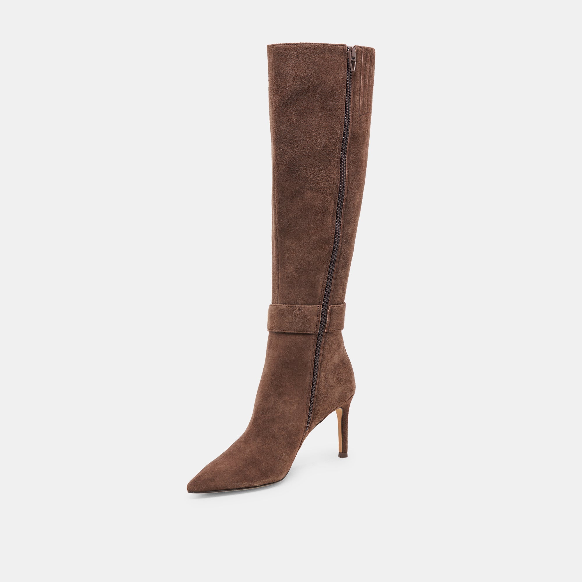 KINZY BOOTS DK BROWN SUEDE
 – Dolce Vita / Dolce Vita