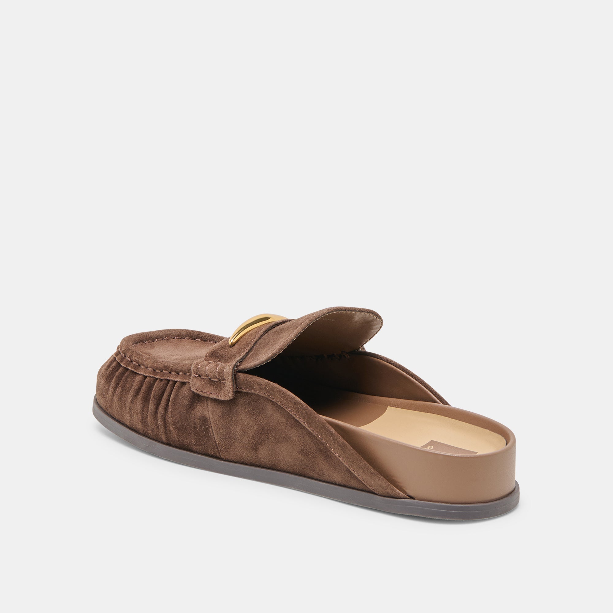 Jodero Dk Brown Suede Flats / Dolce Vita