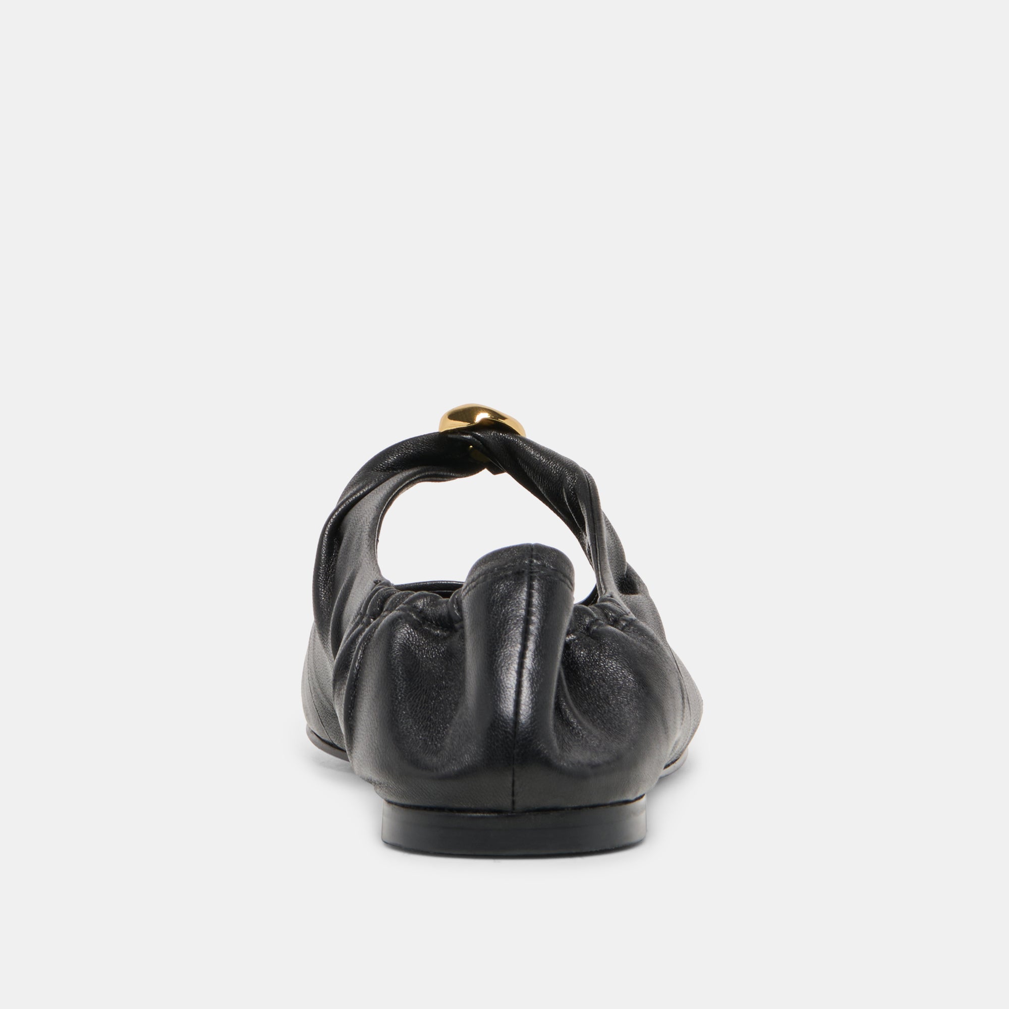 Cornel Black Leather Flats / Dolce Vita