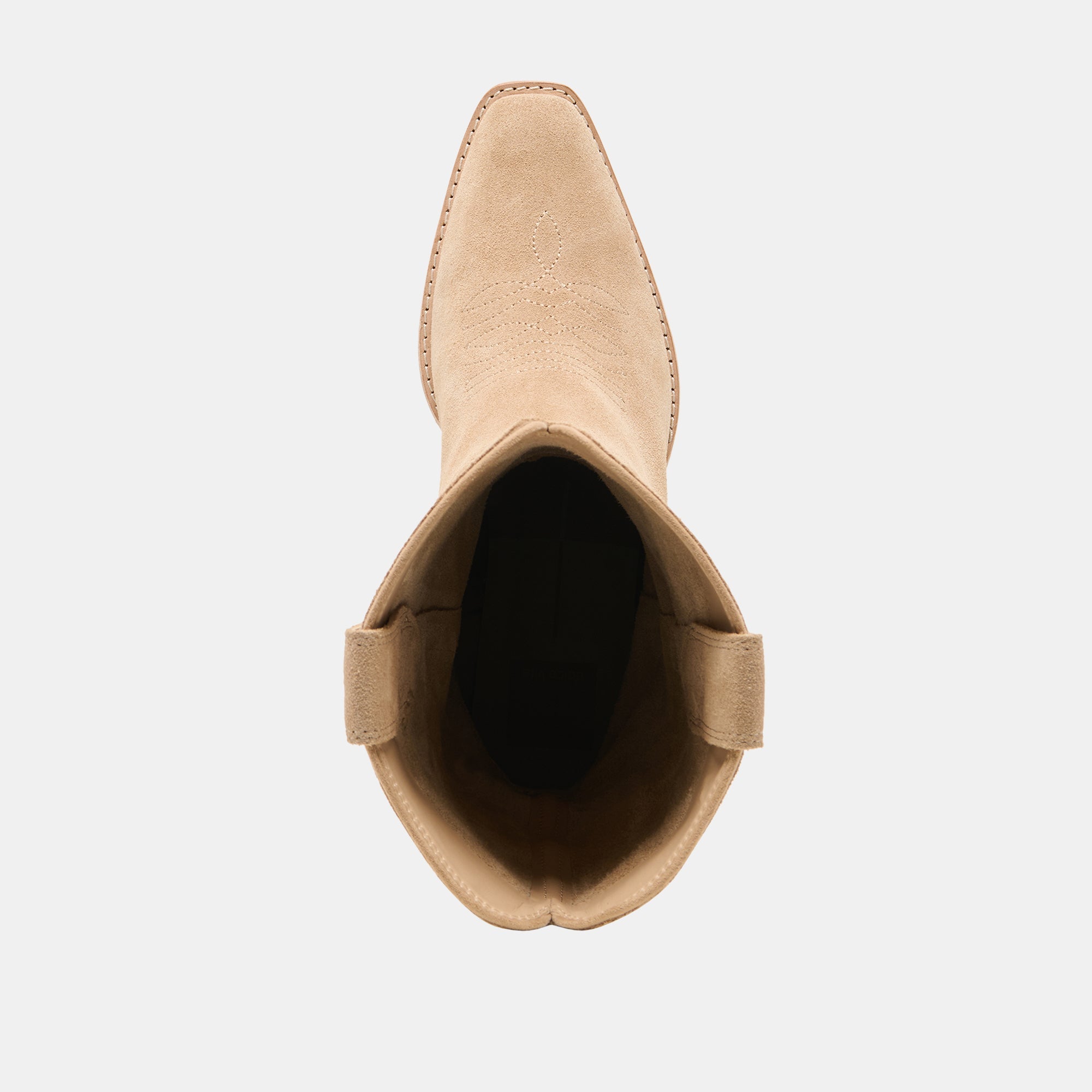 Vergil Camel Suede Boots / Dolce Vita