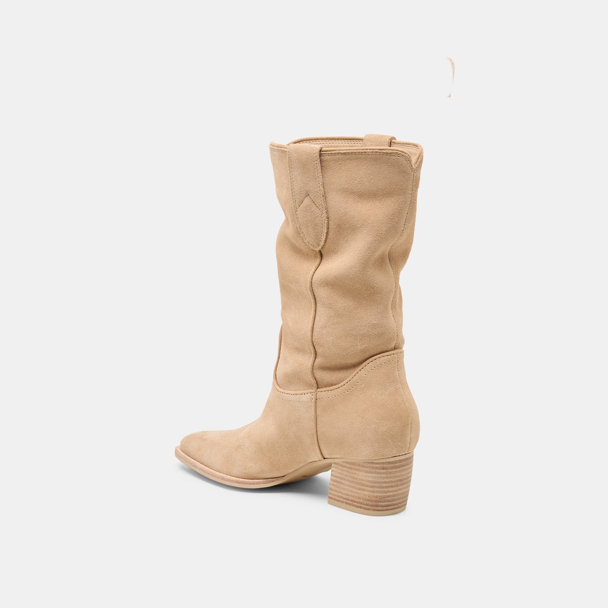 Vergil Camel Suede Boots / Dolce Vita