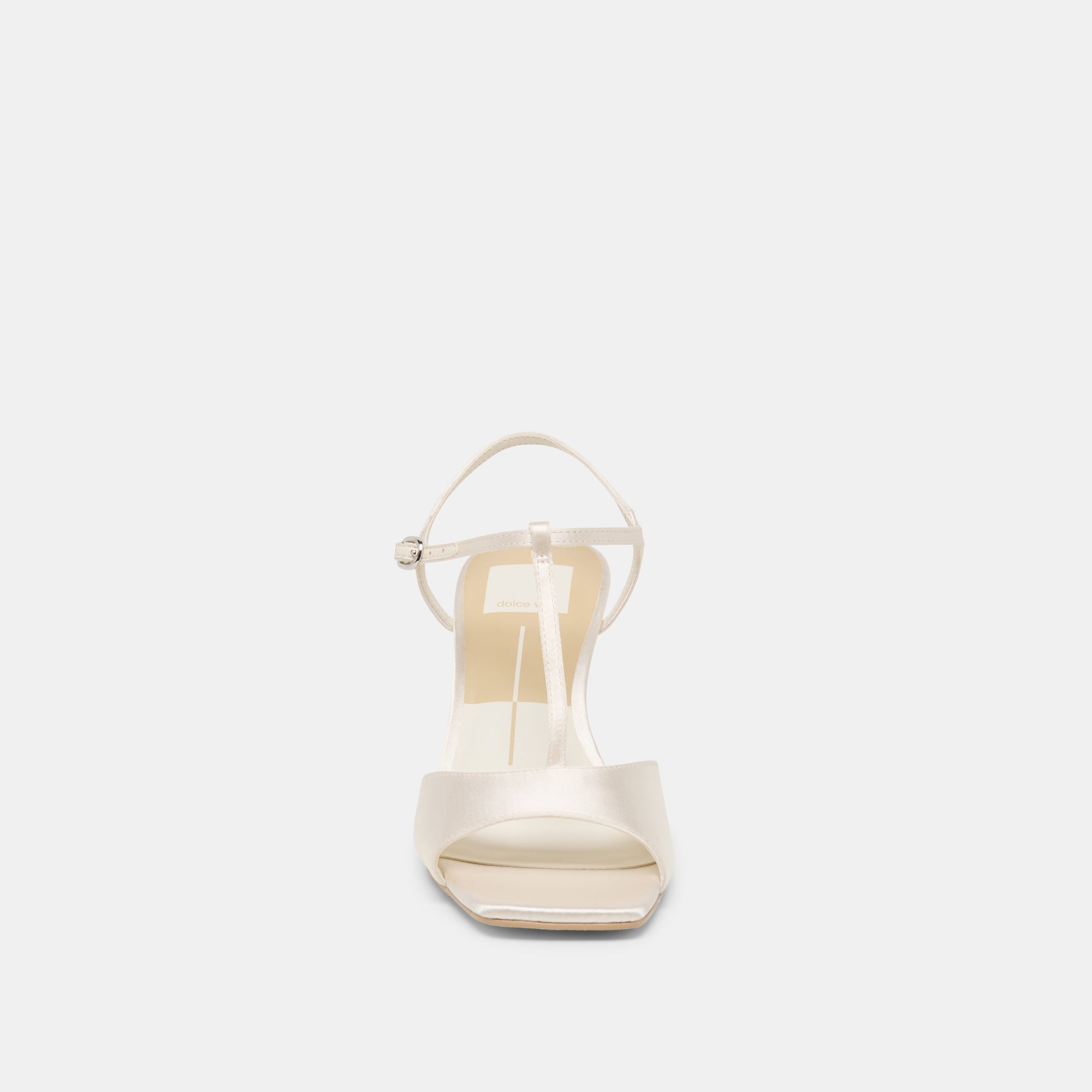 Hilery Off White Satin Heels / Dolce Vita
