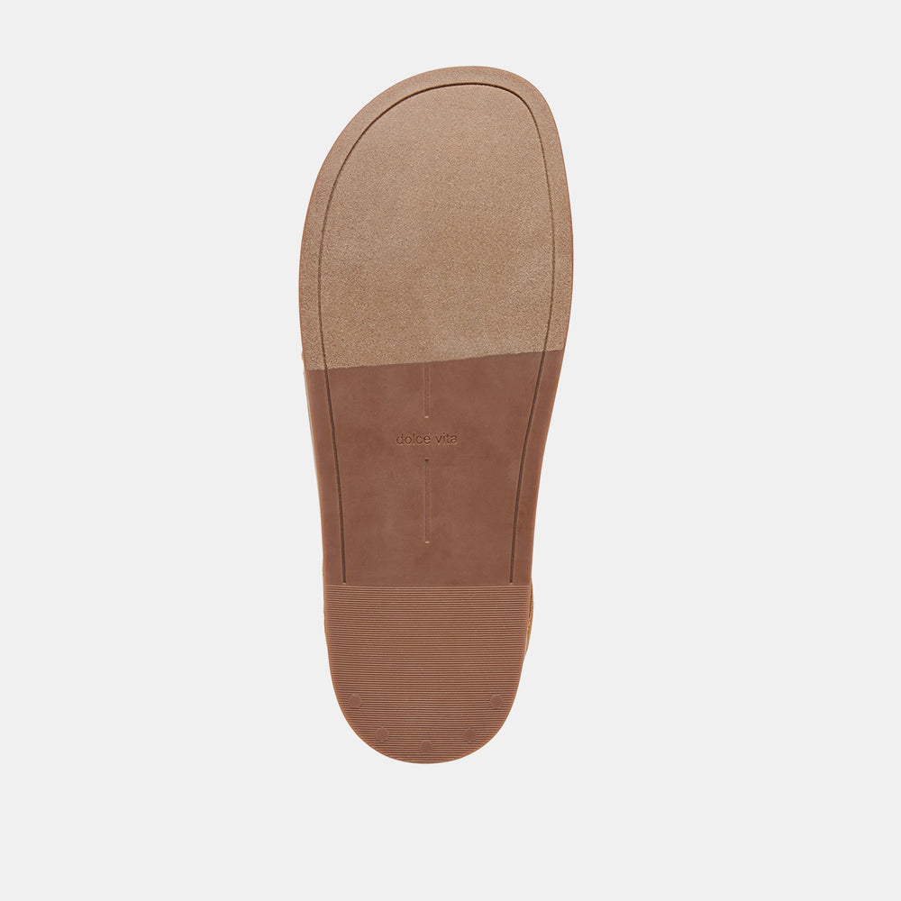 Jodero Lt Brown Suede Flats / Dolce Vita