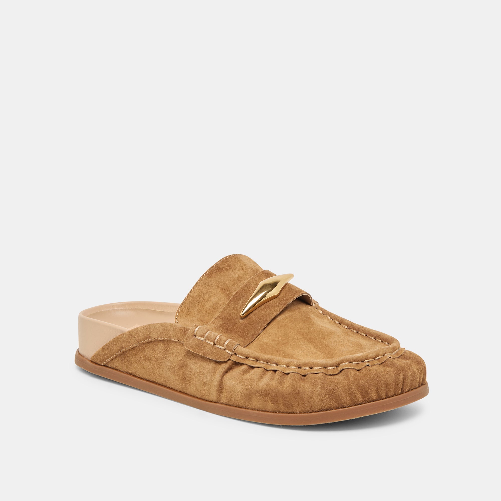 Jodero Lt Brown Suede Flats / Dolce Vita
