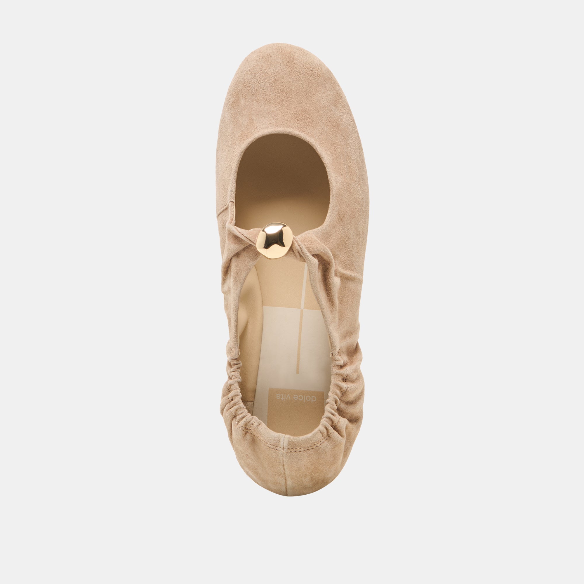 Cornel Camel Suede Flats / Dolce Vita