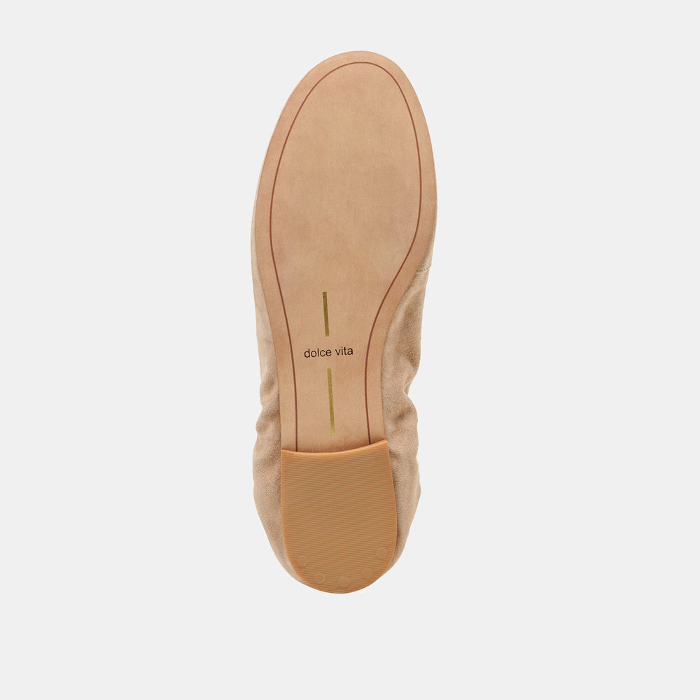 Cornel Camel Suede Flats / Dolce Vita