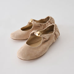 Cornel Camel Suede Flats / Dolce Vita