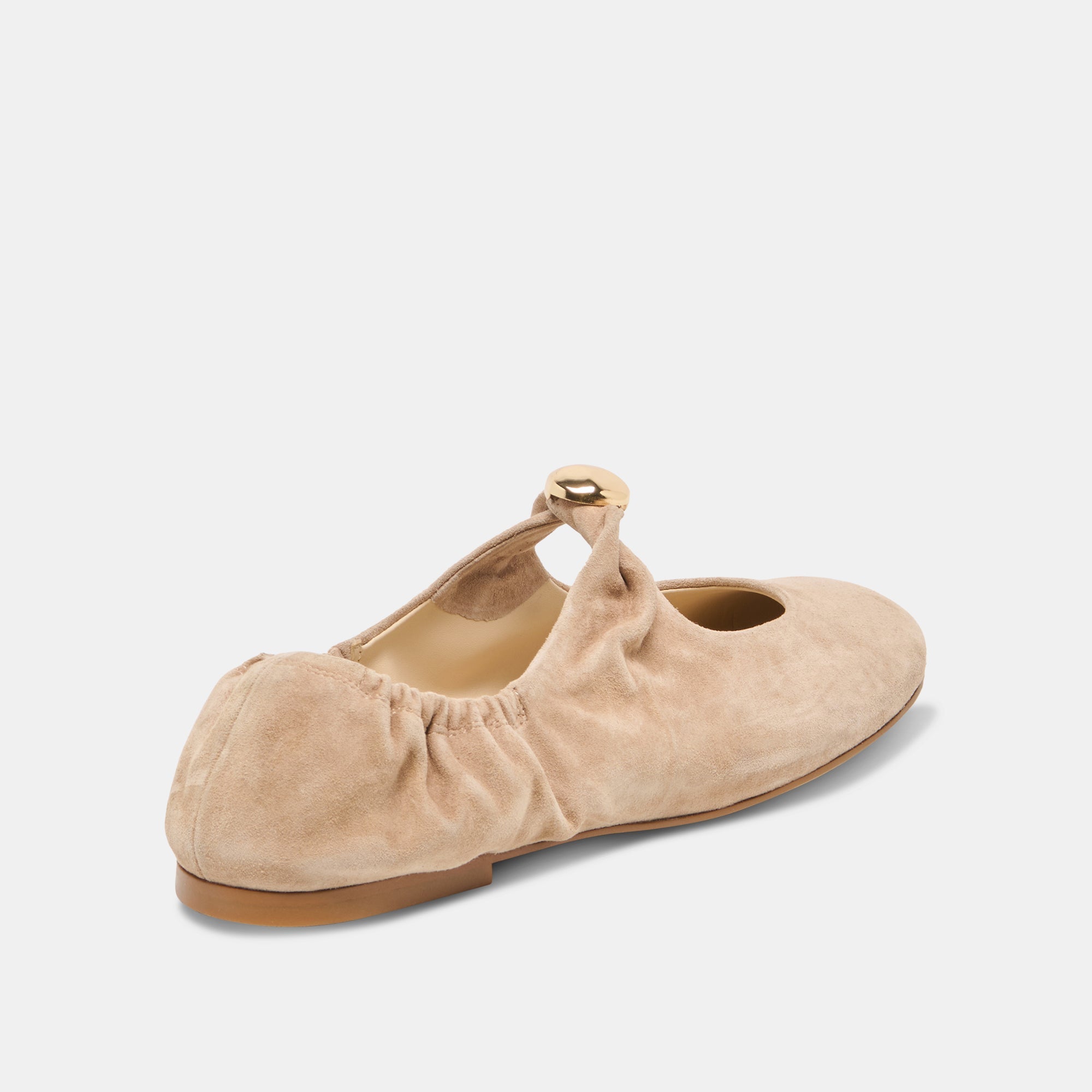 Cornel Camel Suede Flats / Dolce Vita