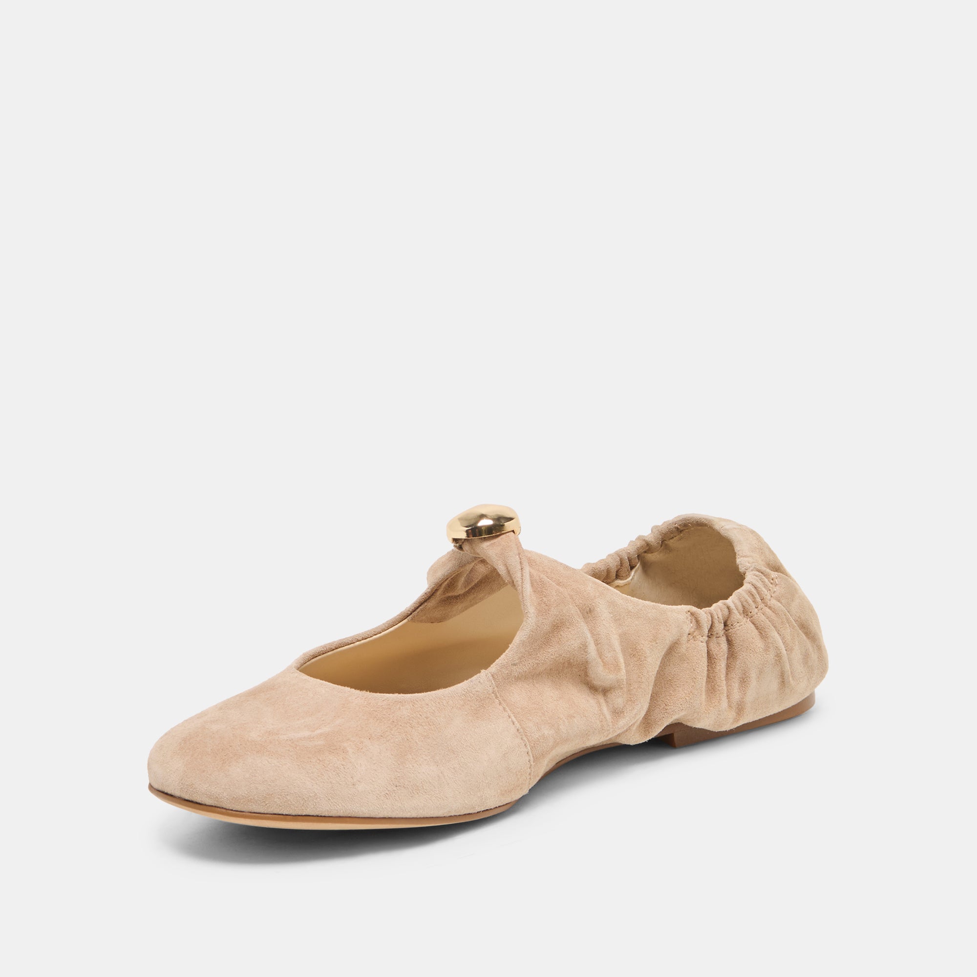 Cornel Camel Suede Flats / Dolce Vita