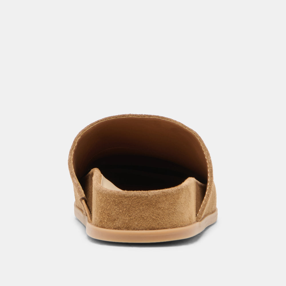 Joney Lt Brown Suede Flats / Dolce Vita