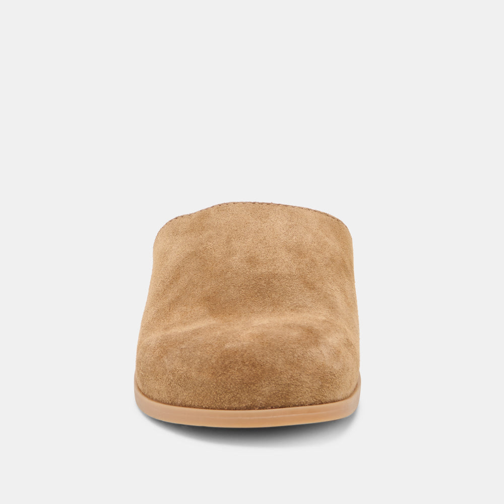Joney Lt Brown Suede Flats / Dolce Vita
