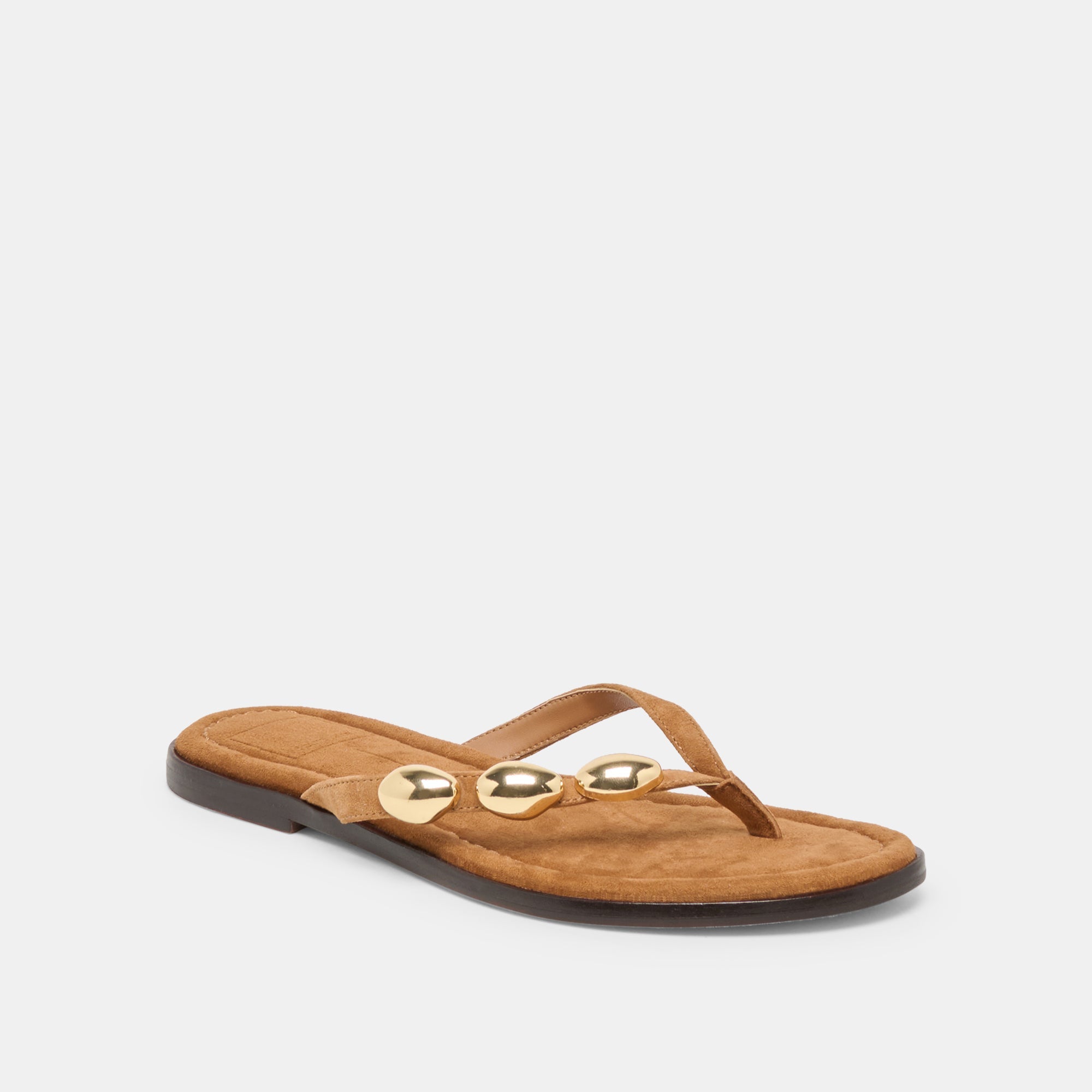 Juny Teak Suede Sandals / Dolce Vita