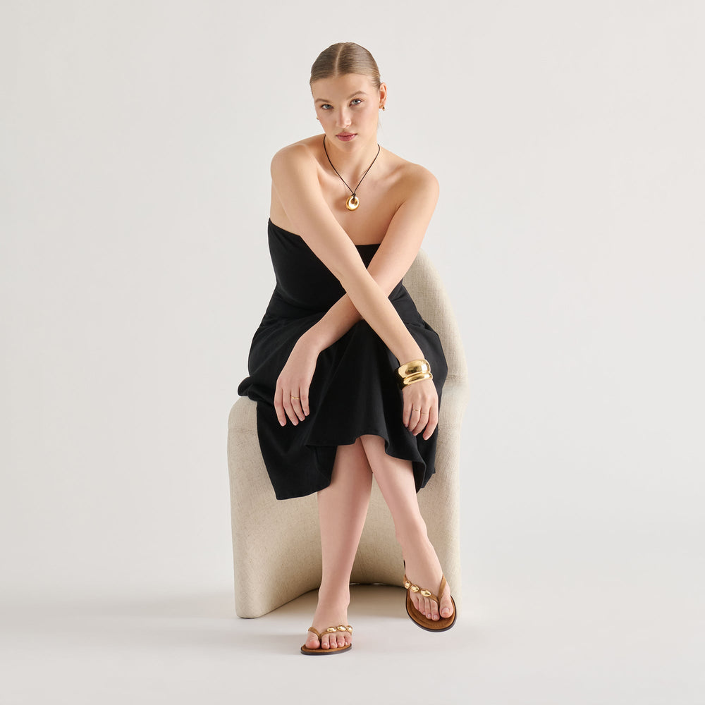 Juny Teak Suede Sandals / Dolce Vita