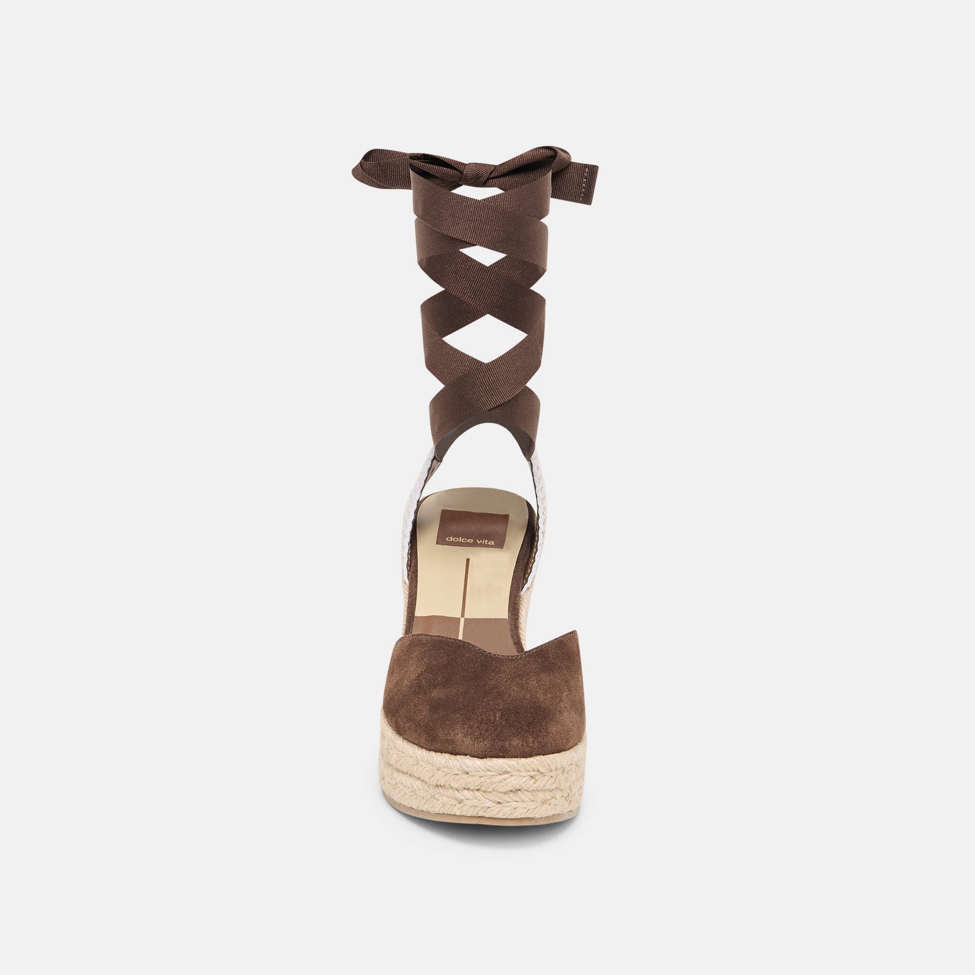 Noura Dk Brown Suede Wedges / Dolce Vita