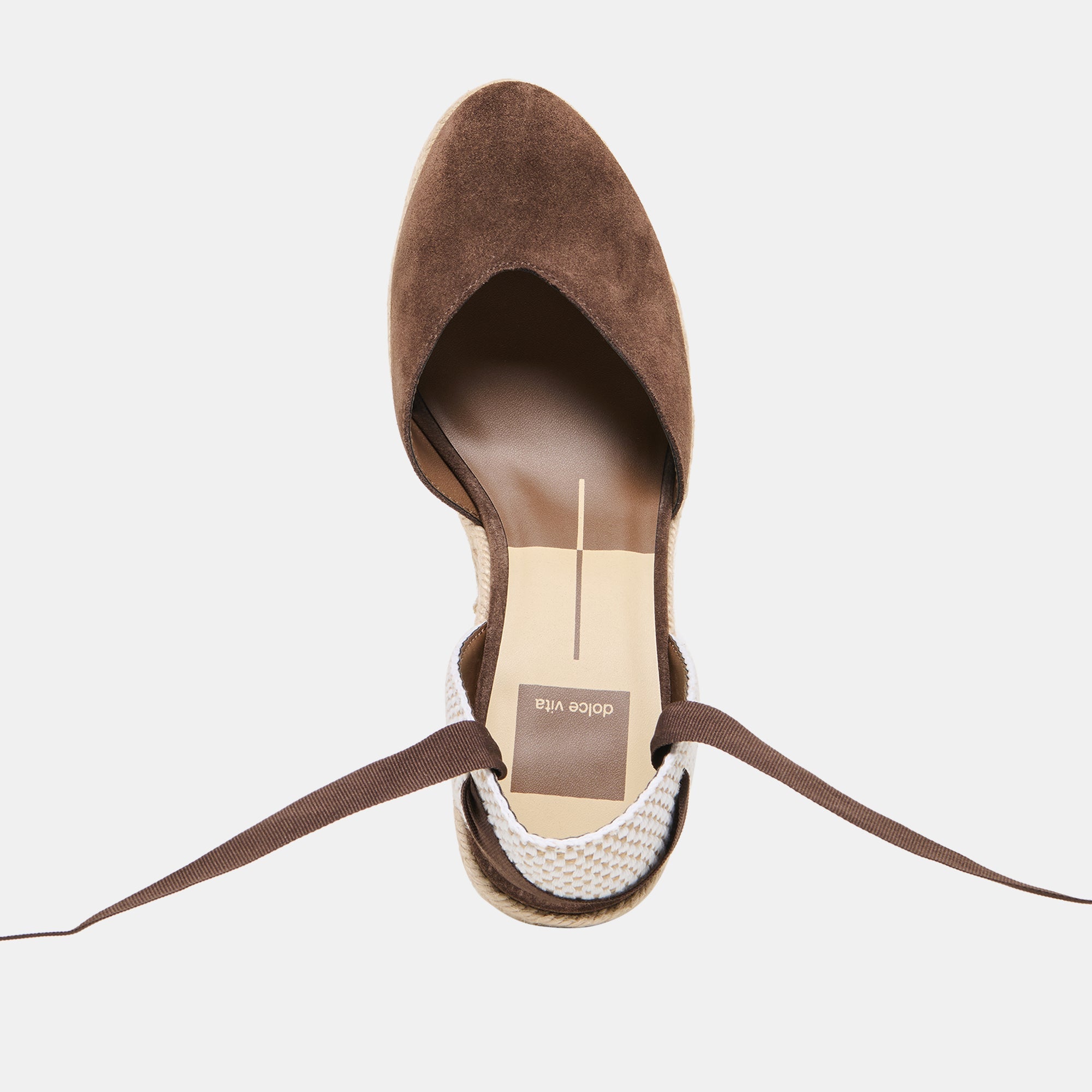 Noura Dk Brown Suede Wedges / Dolce Vita