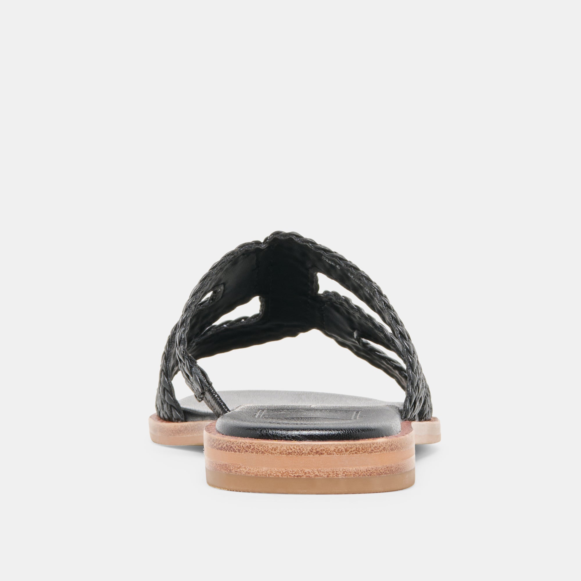 EMON Black Stella Slide Open-Toe Sandals / Dolce Vita