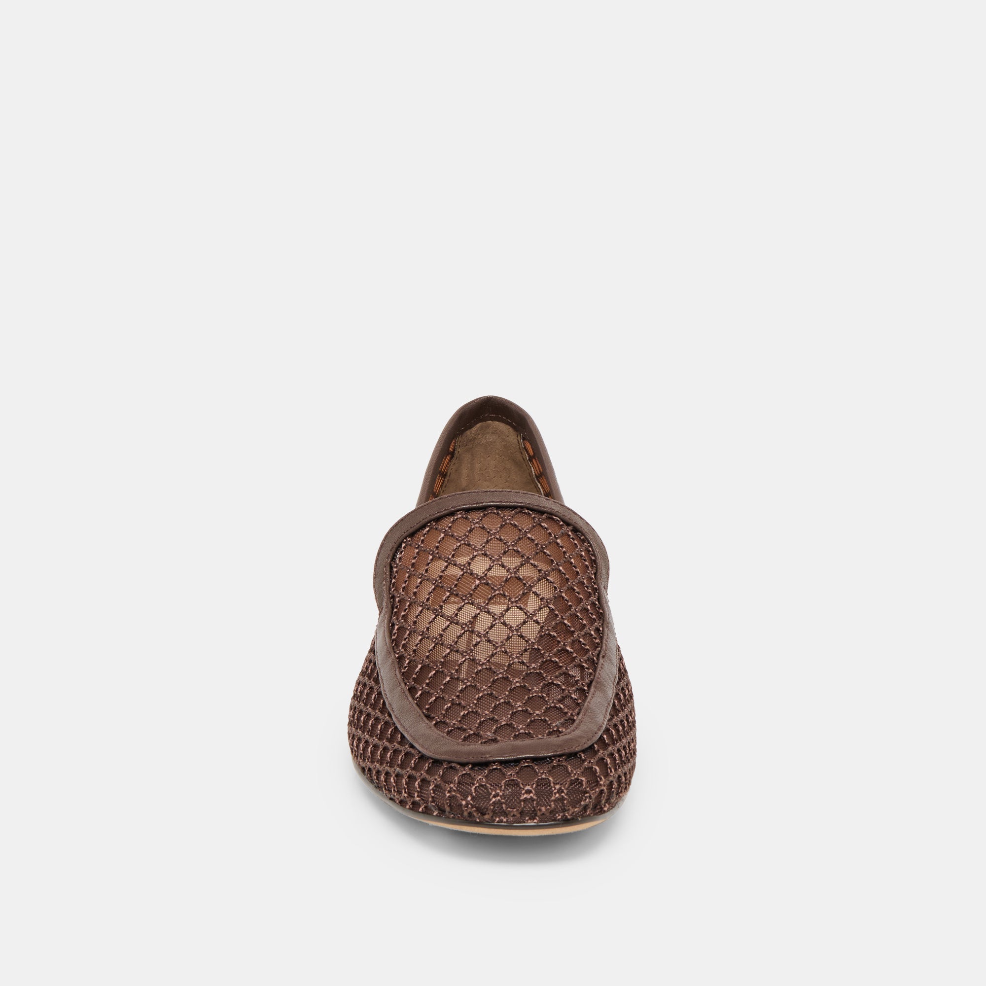 Kiala Chocolate Mesh Loafers / Dolce Vita