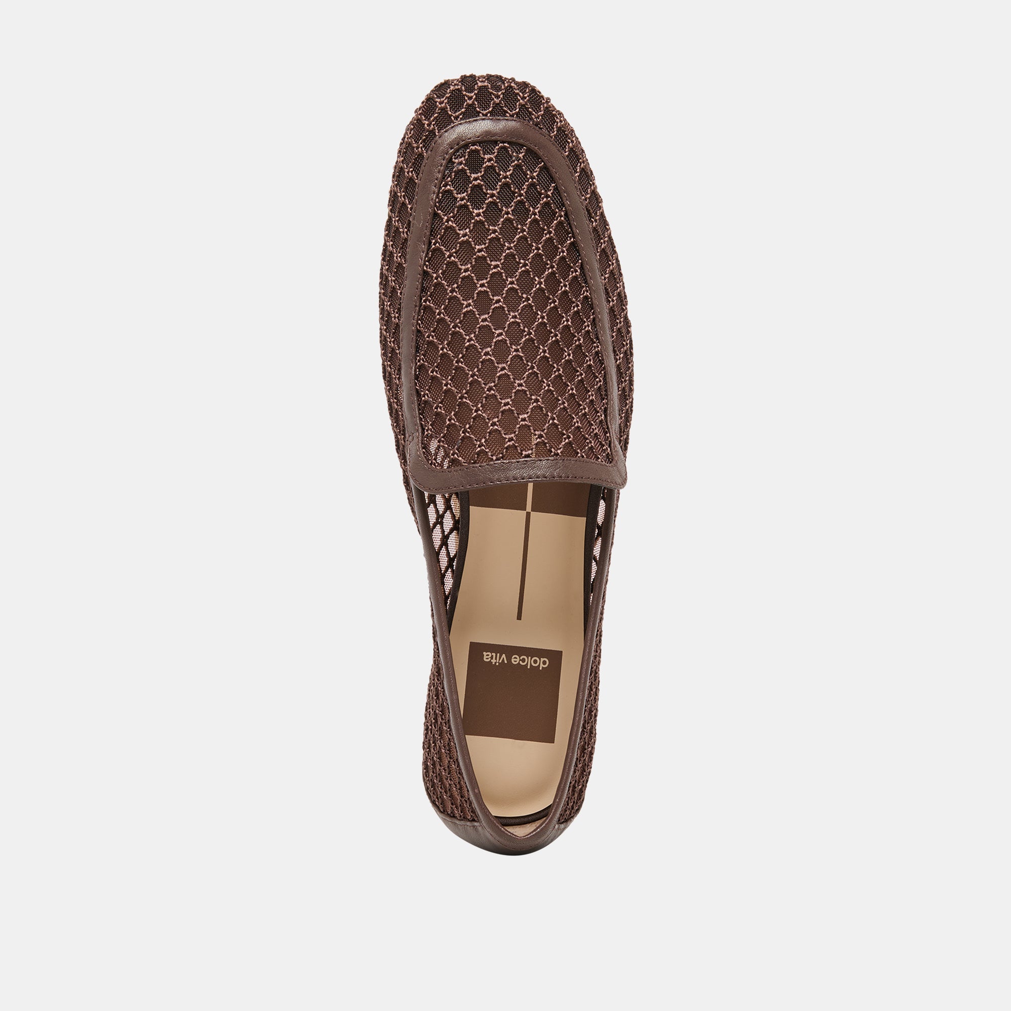 Kiala Chocolate Mesh Loafers / Dolce Vita