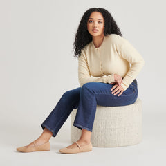 Reyes Bamboo Suede Ballet Flats / Dolce Vita
