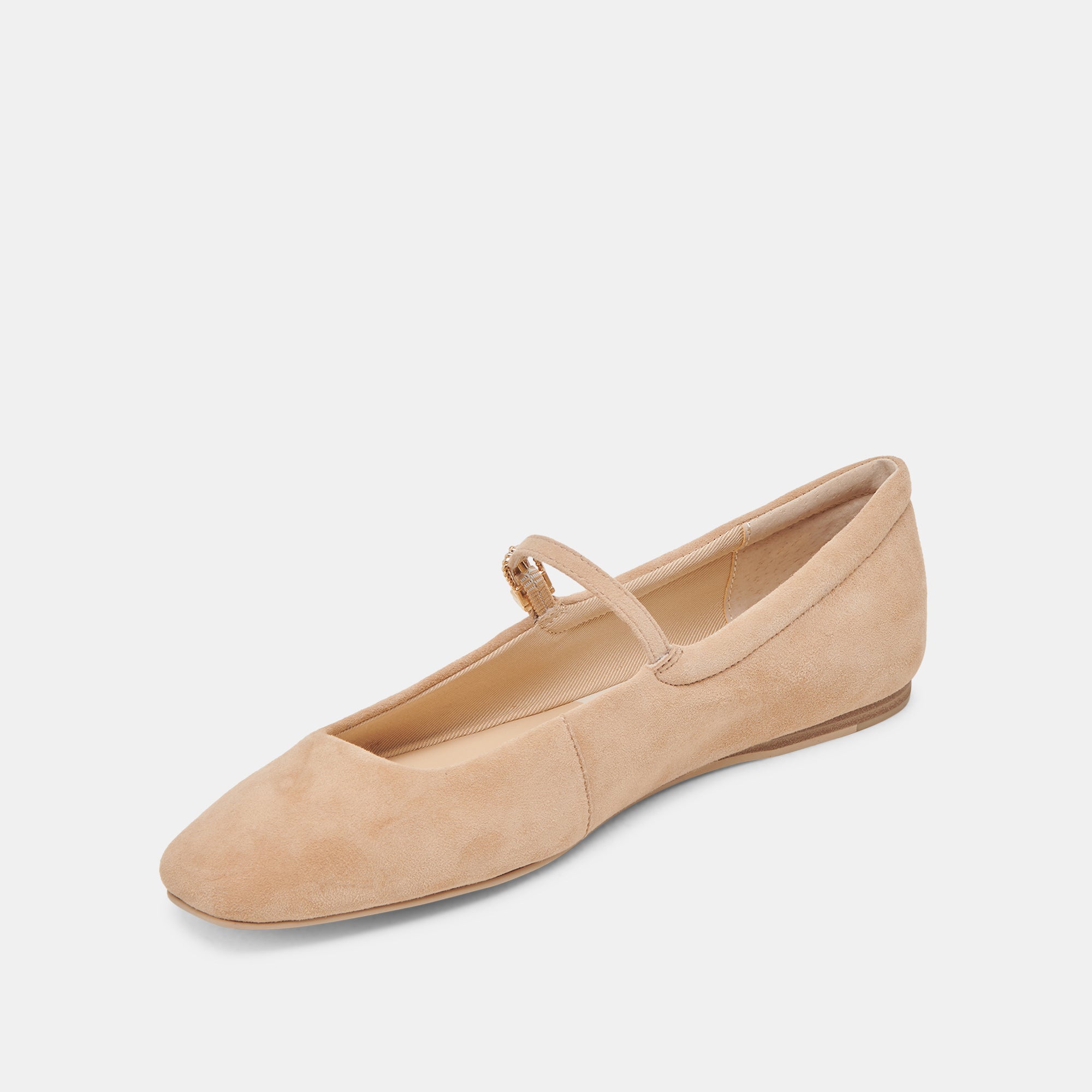 Reyes Bamboo Suede Ballet Flats / Dolce Vita