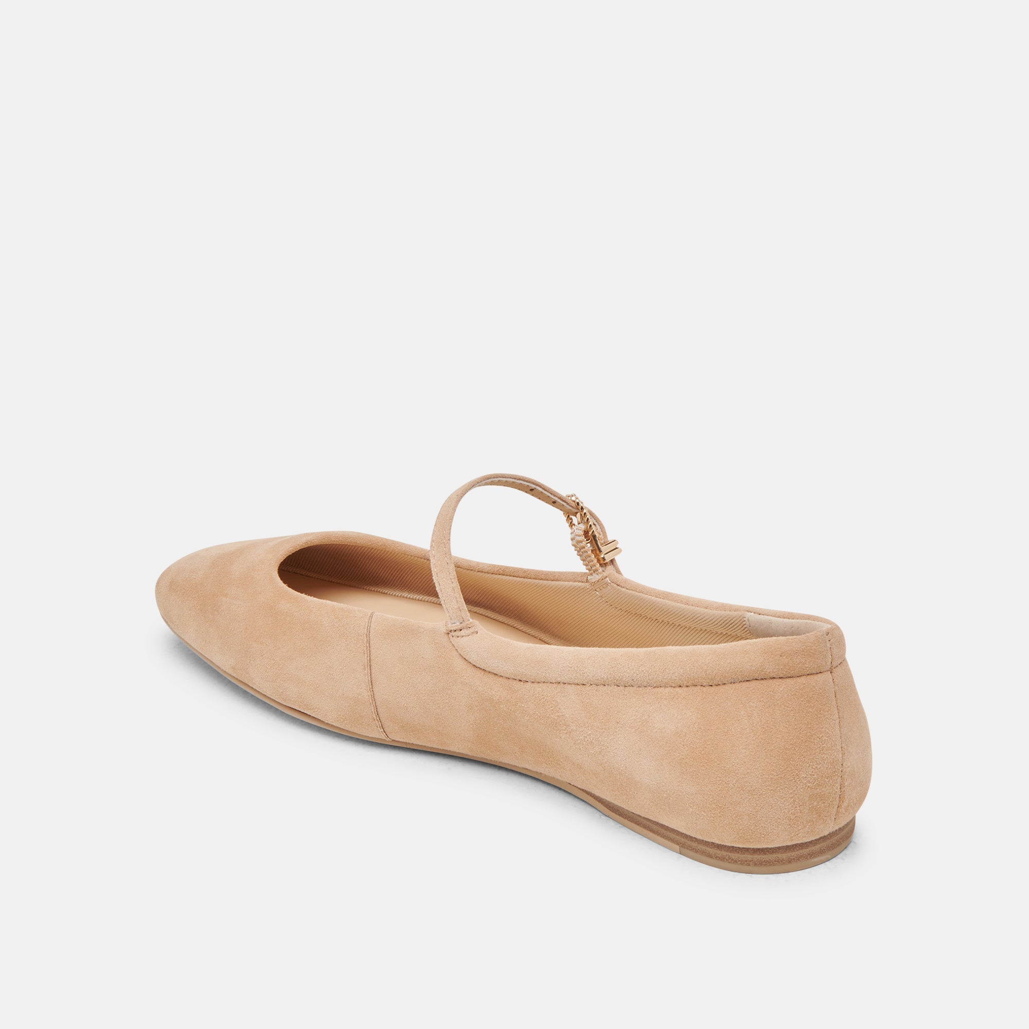 Reyes Bamboo Suede Ballet Flats / Dolce Vita
