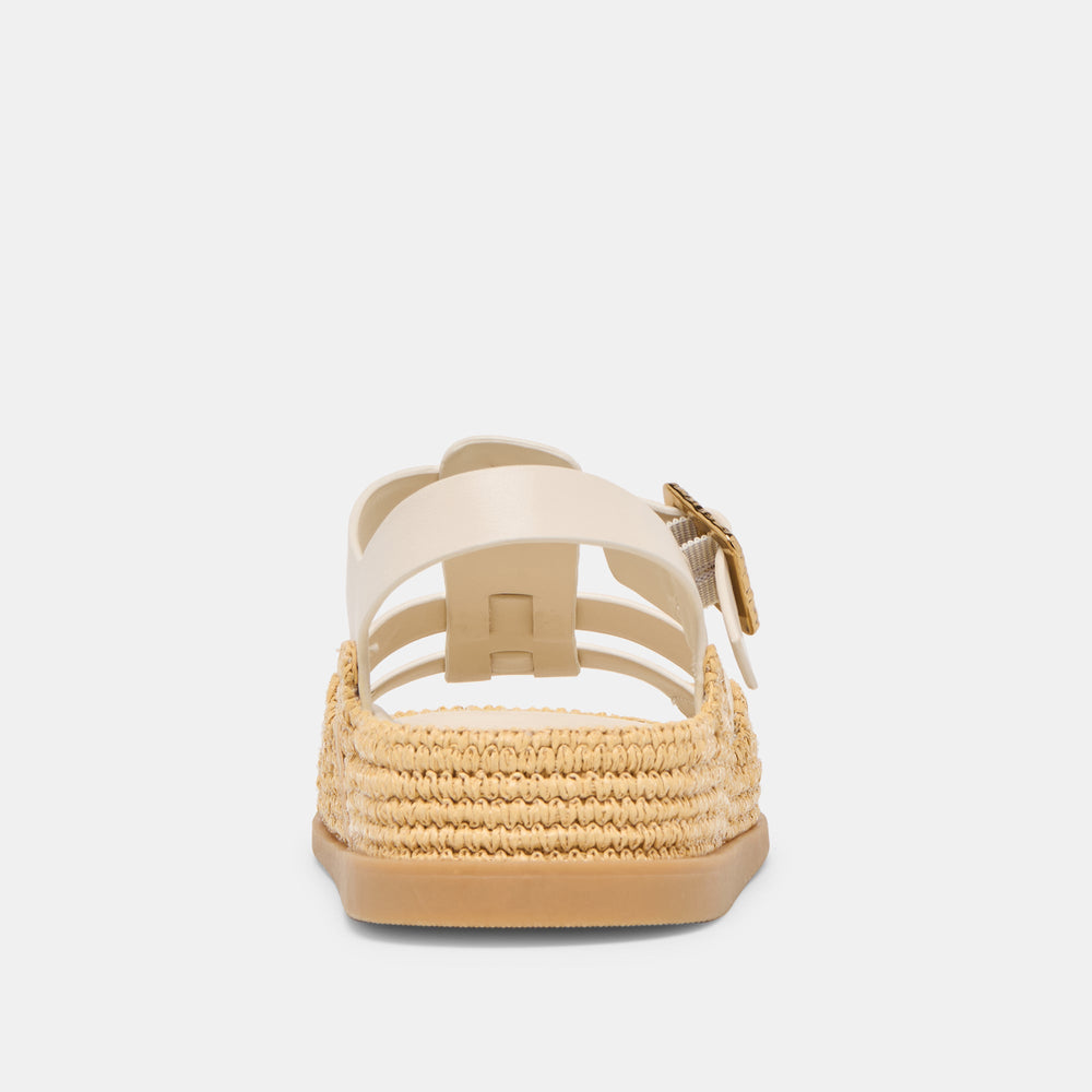 Shenna Bone Leather Sandals / Dolce Vita