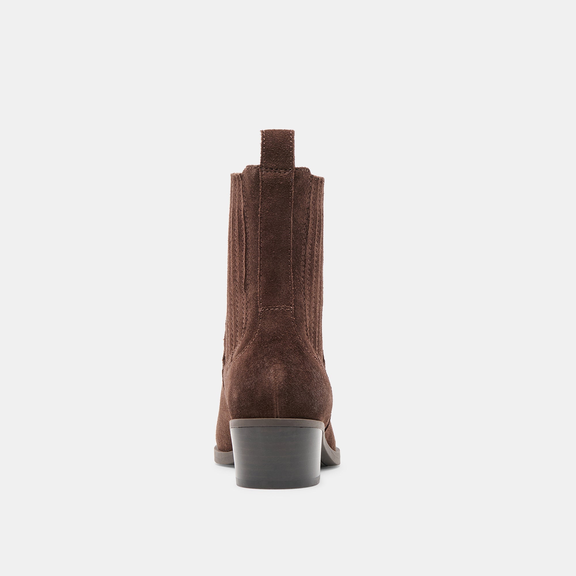 Faint H2O Waterproof Dk Brown Suede Booties / Dolce Vita