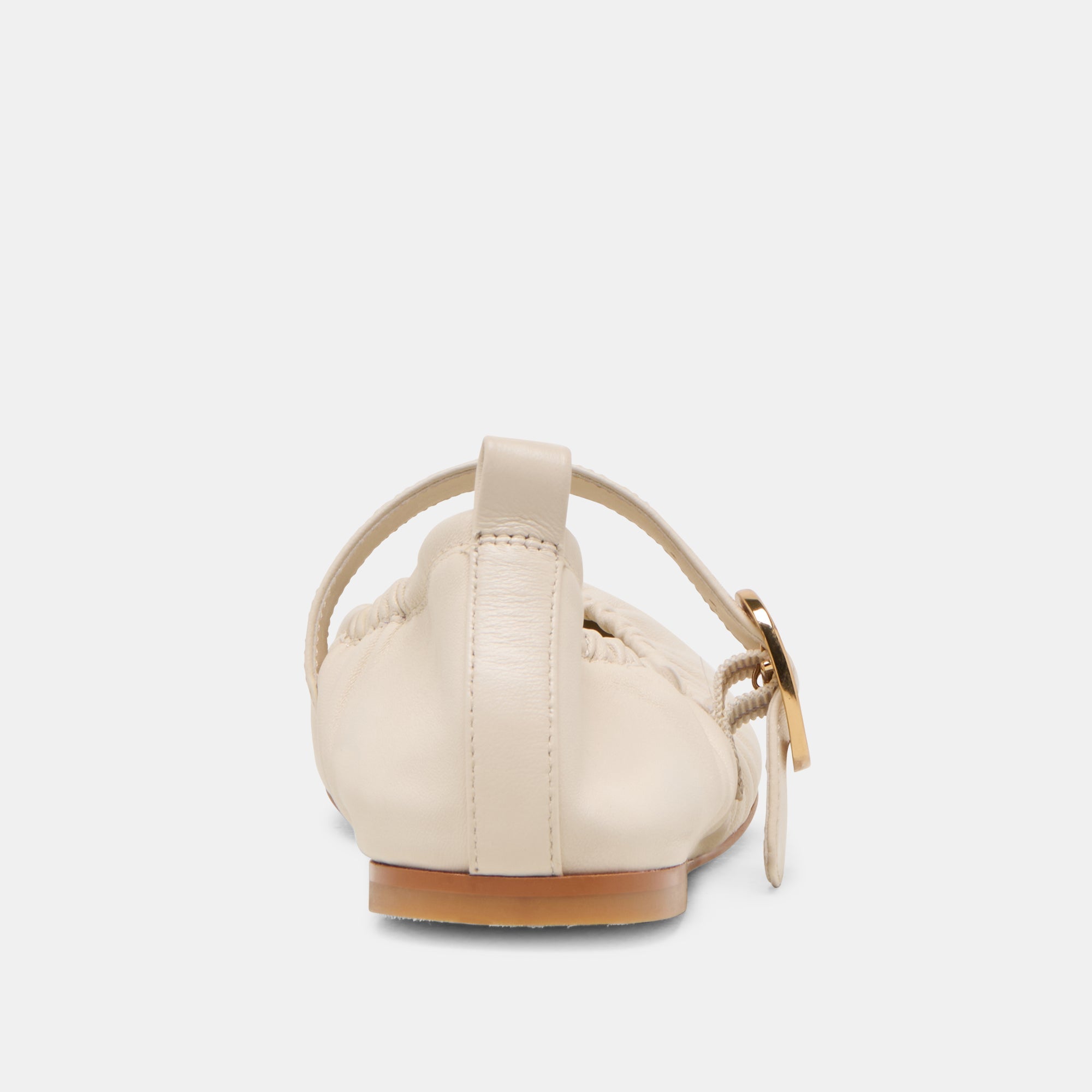 Caely Bone Leather Ballet Flats / Dolce Vita