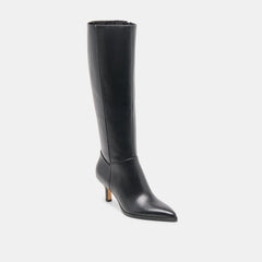 Aldy Black Leather Boots / Dolce Vita