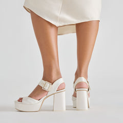 Bobby Pearl White Pearl Heels / Dolce Vita