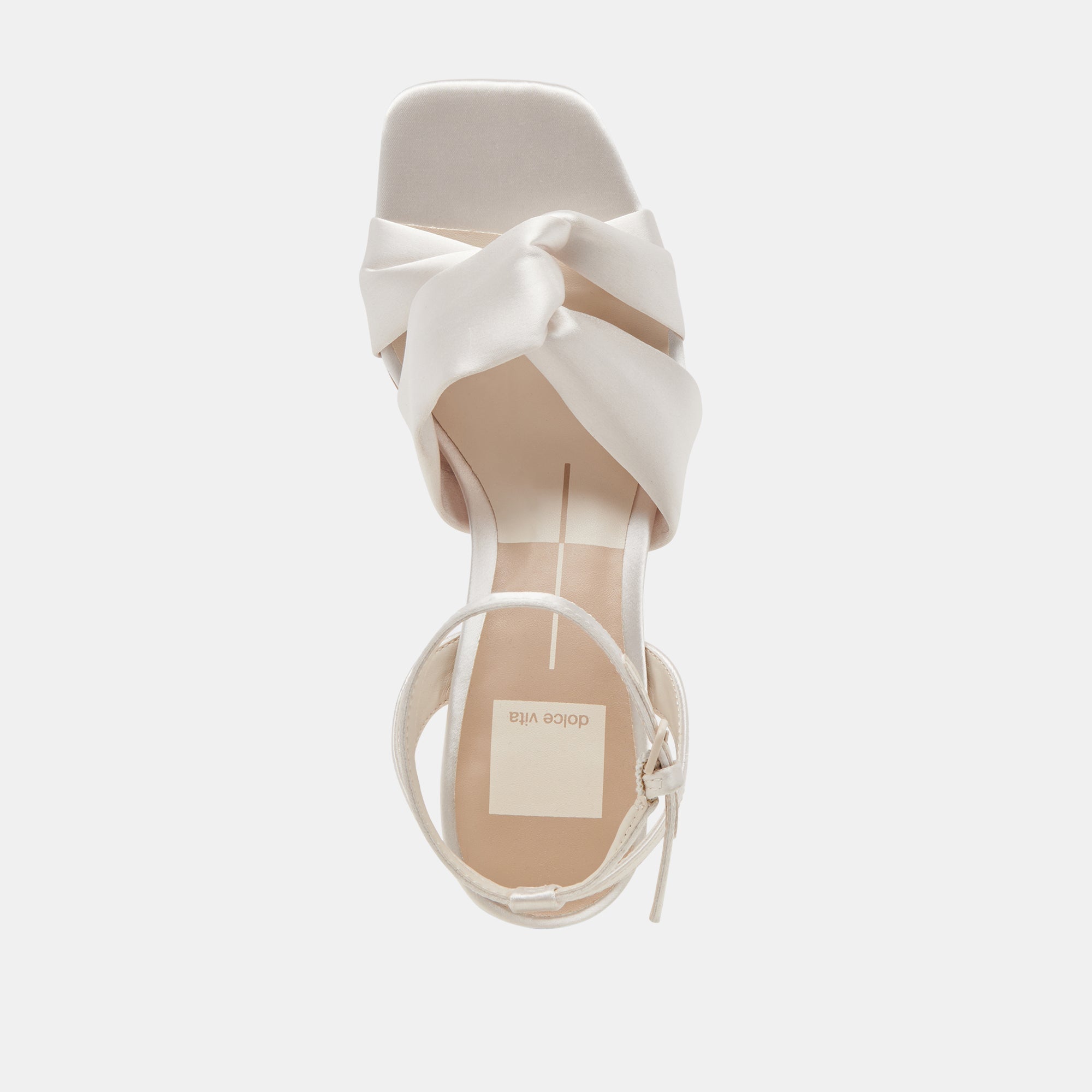 Brenna Ivory Satin Heels / Dolce Vita