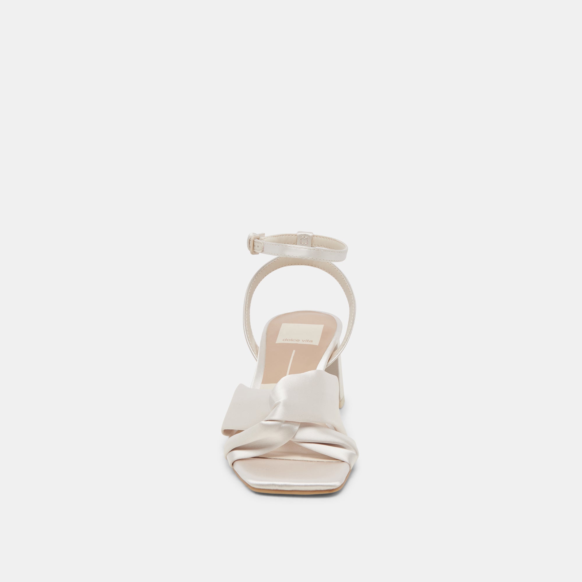 Brenna Ivory Satin Heels / Dolce Vita