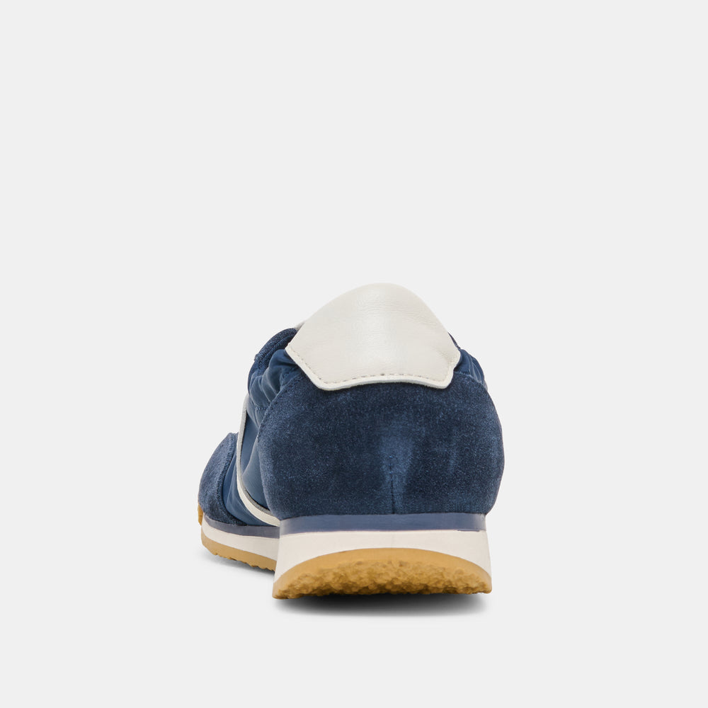 Sariya Navy Nylon Sneakers / Dolce Vita