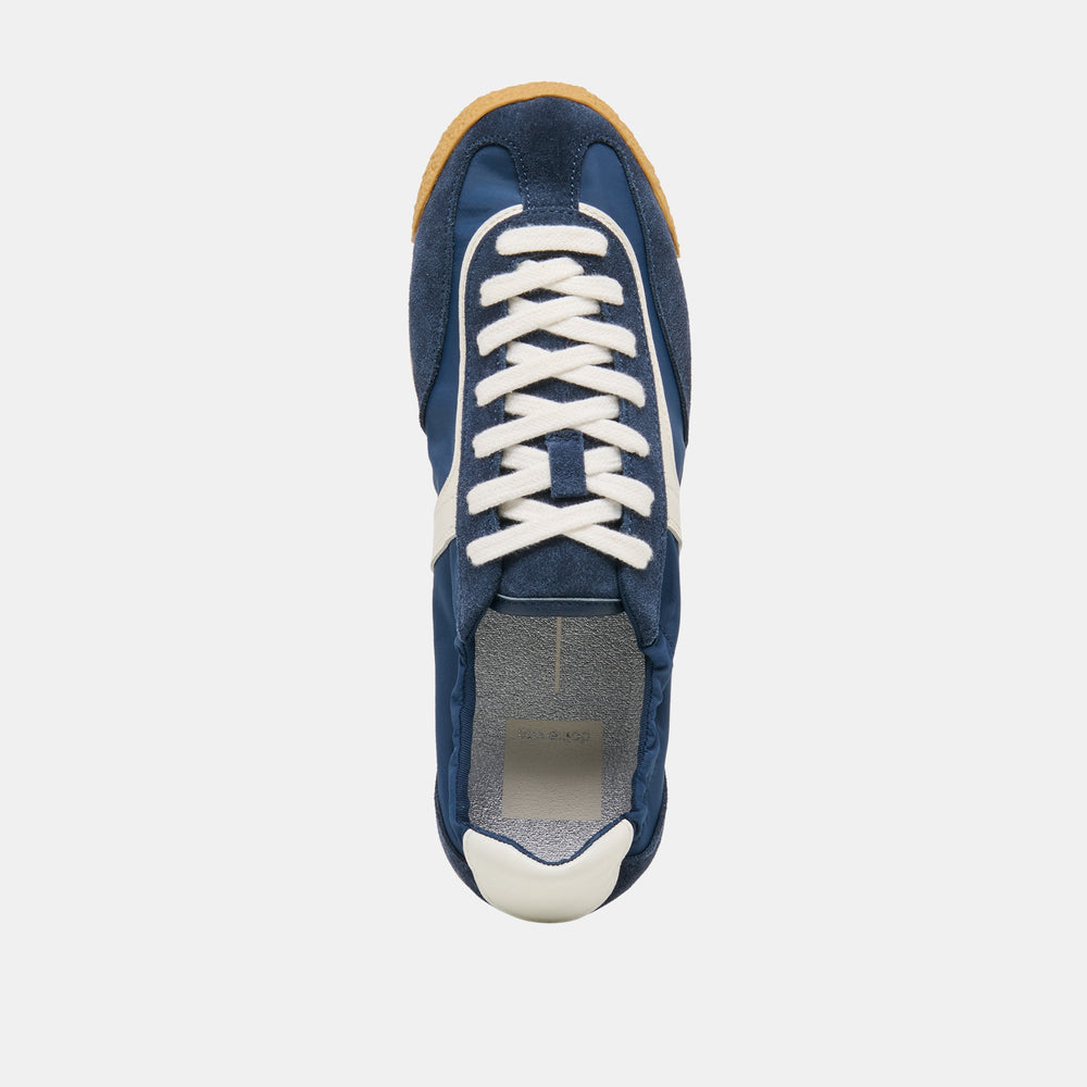 Sariya Navy Nylon Sneakers / Dolce Vita