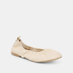 Conrad Bone Leather Ballet Flats / Dolce Vita