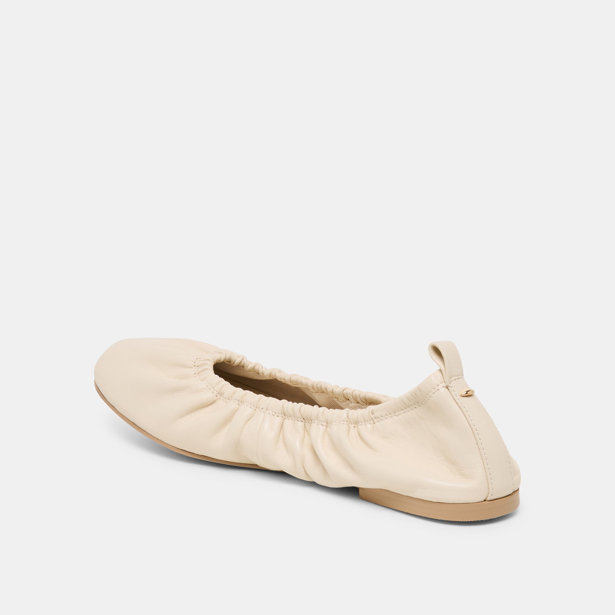 Conrad Bone Leather Ballet Flats / Dolce Vita