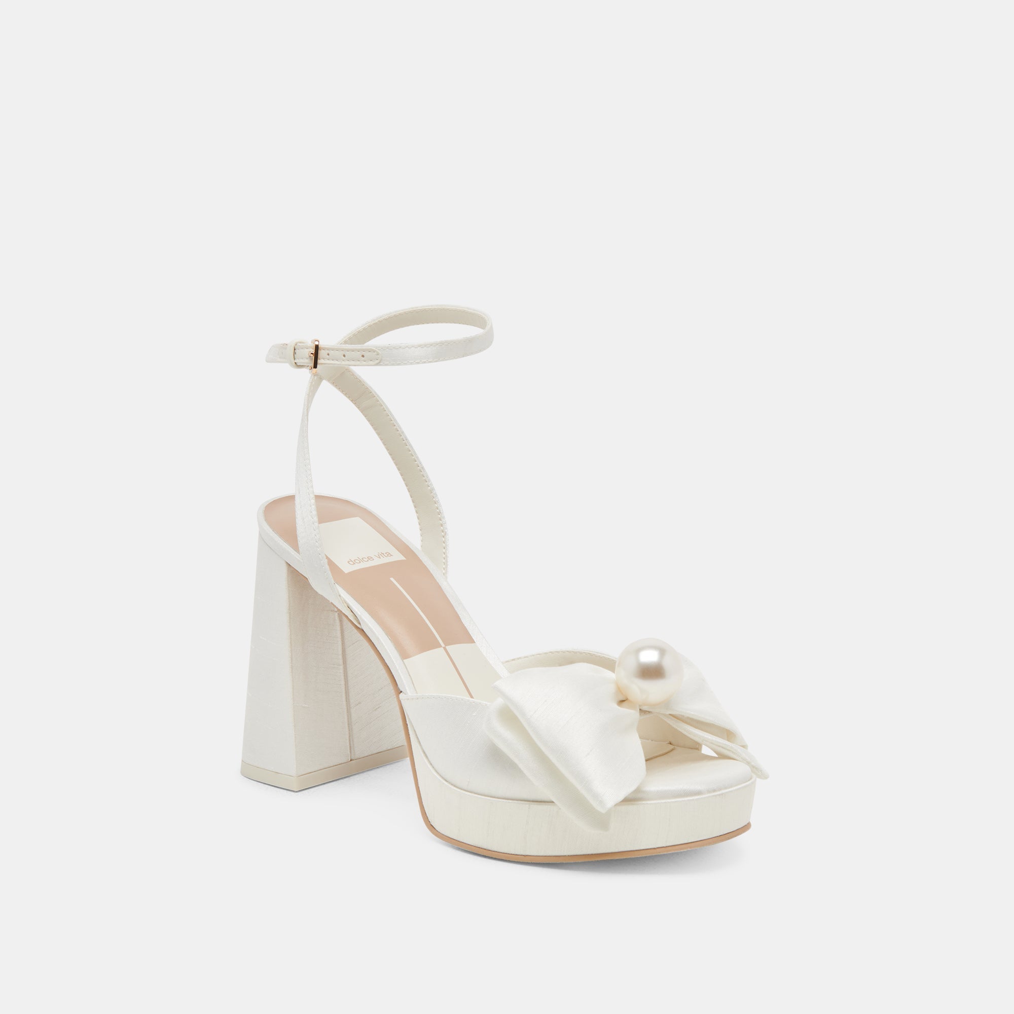 PATTON HEELS IVORY SATIN
 – Dolce Vita / Dolce Vita