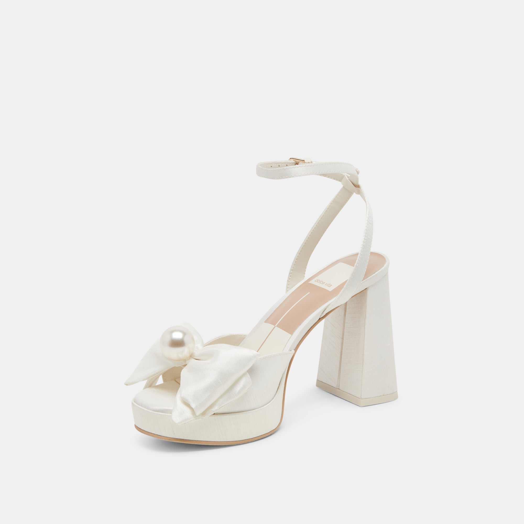 PATTON HEELS IVORY SATIN
 – Dolce Vita / Dolce Vita