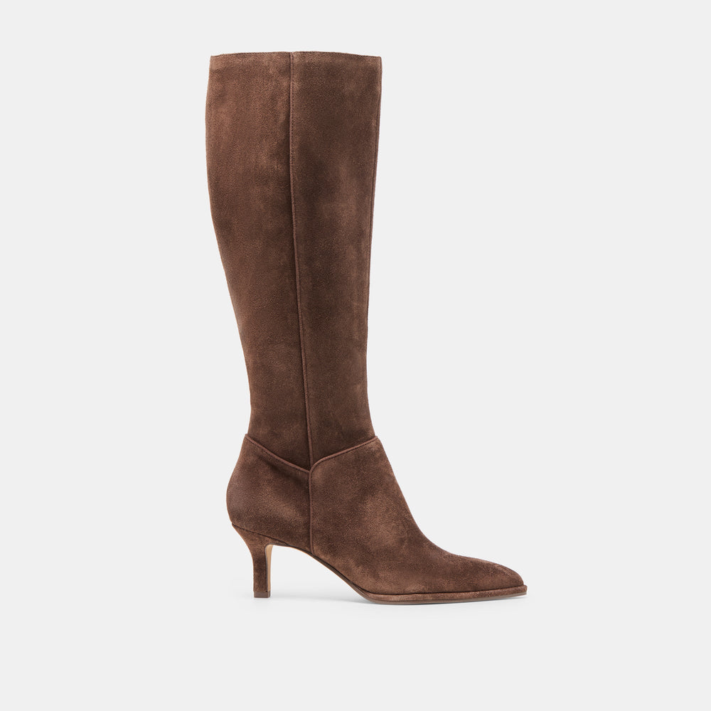 Aldy Dk Brown Suede Boots / Dolce Vita