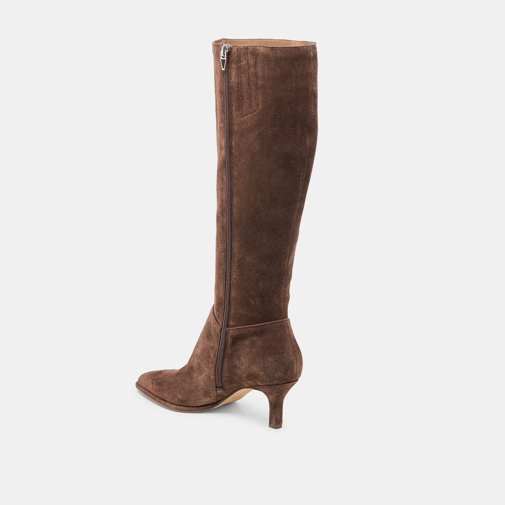 Aldy Dk Brown Suede Boots / Dolce Vita