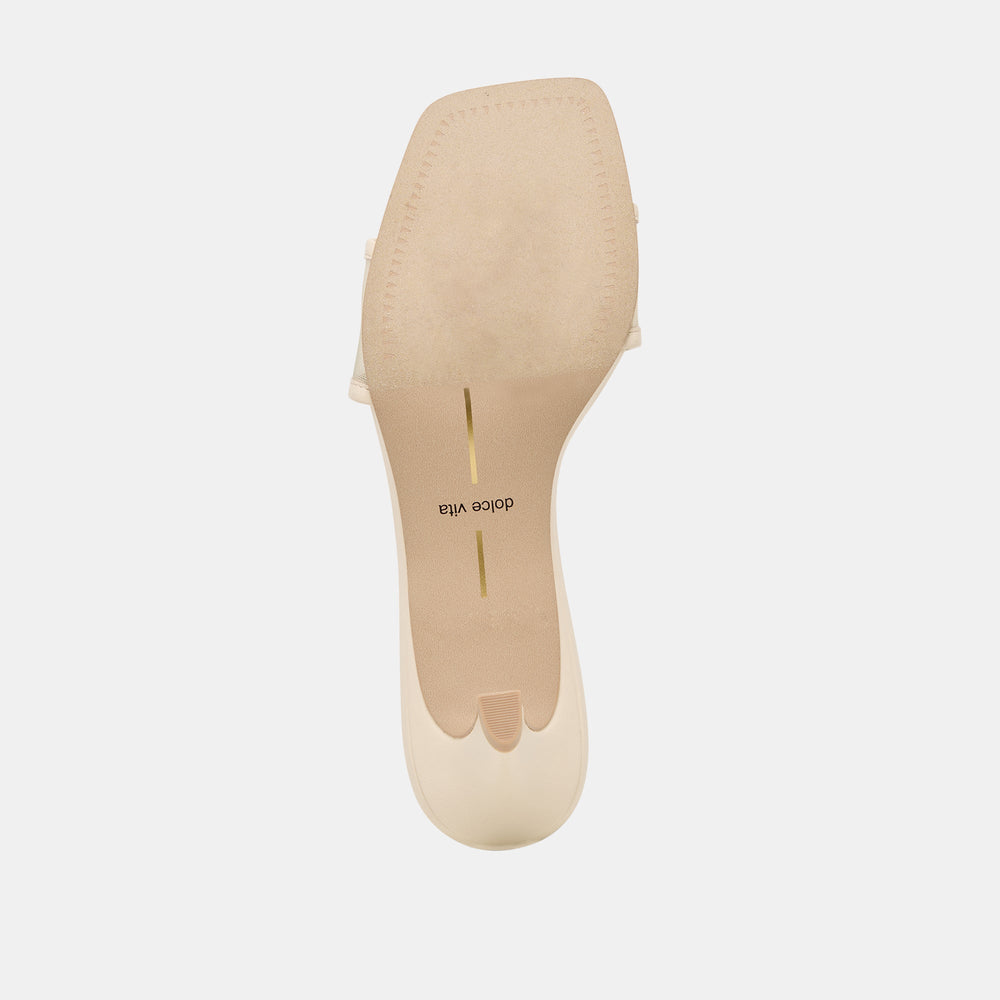 Rexa Mesh Creme Mesh Heels / Dolce Vita