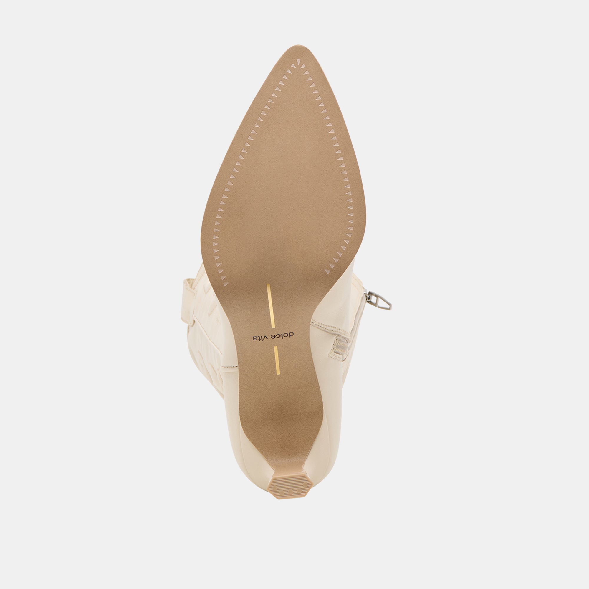Alisa Creme Leather Boots / Dolce Vita