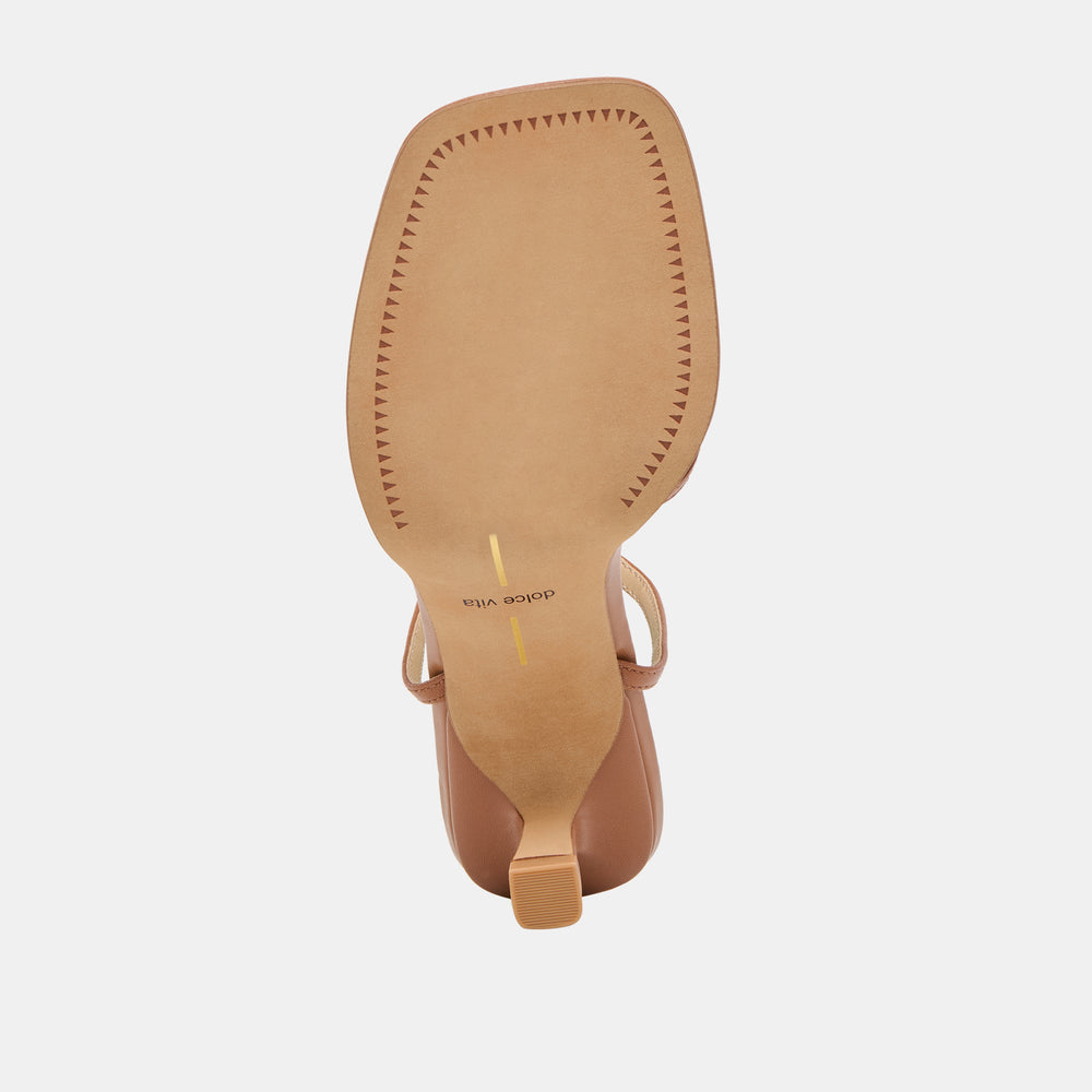 Manji Saddle Leather Heels / Dolce Vita