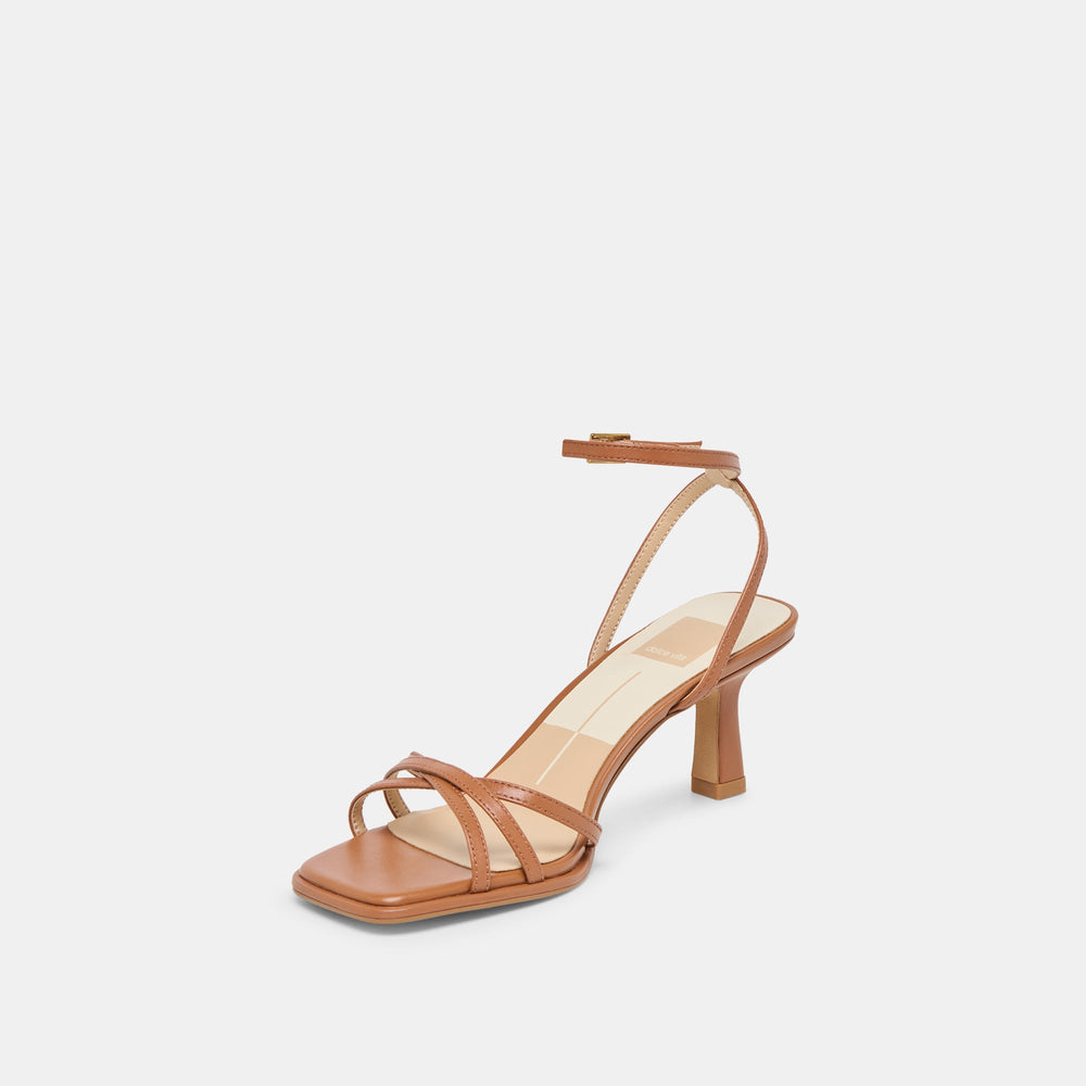 Manji Saddle Leather Heels / Dolce Vita