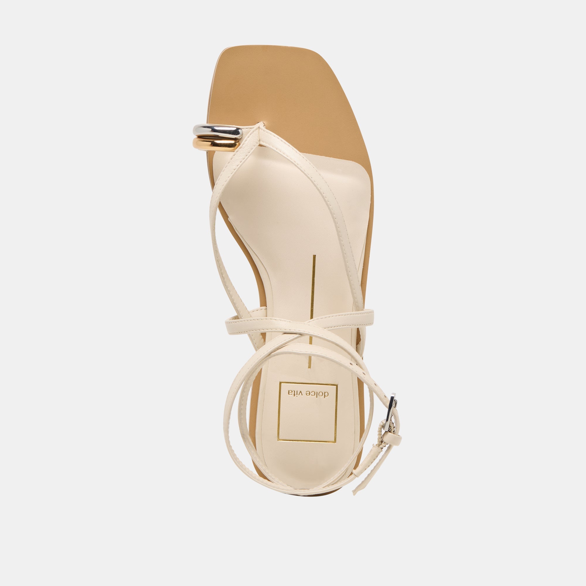 Tyrice Bone Leather Sandals / Dolce Vita