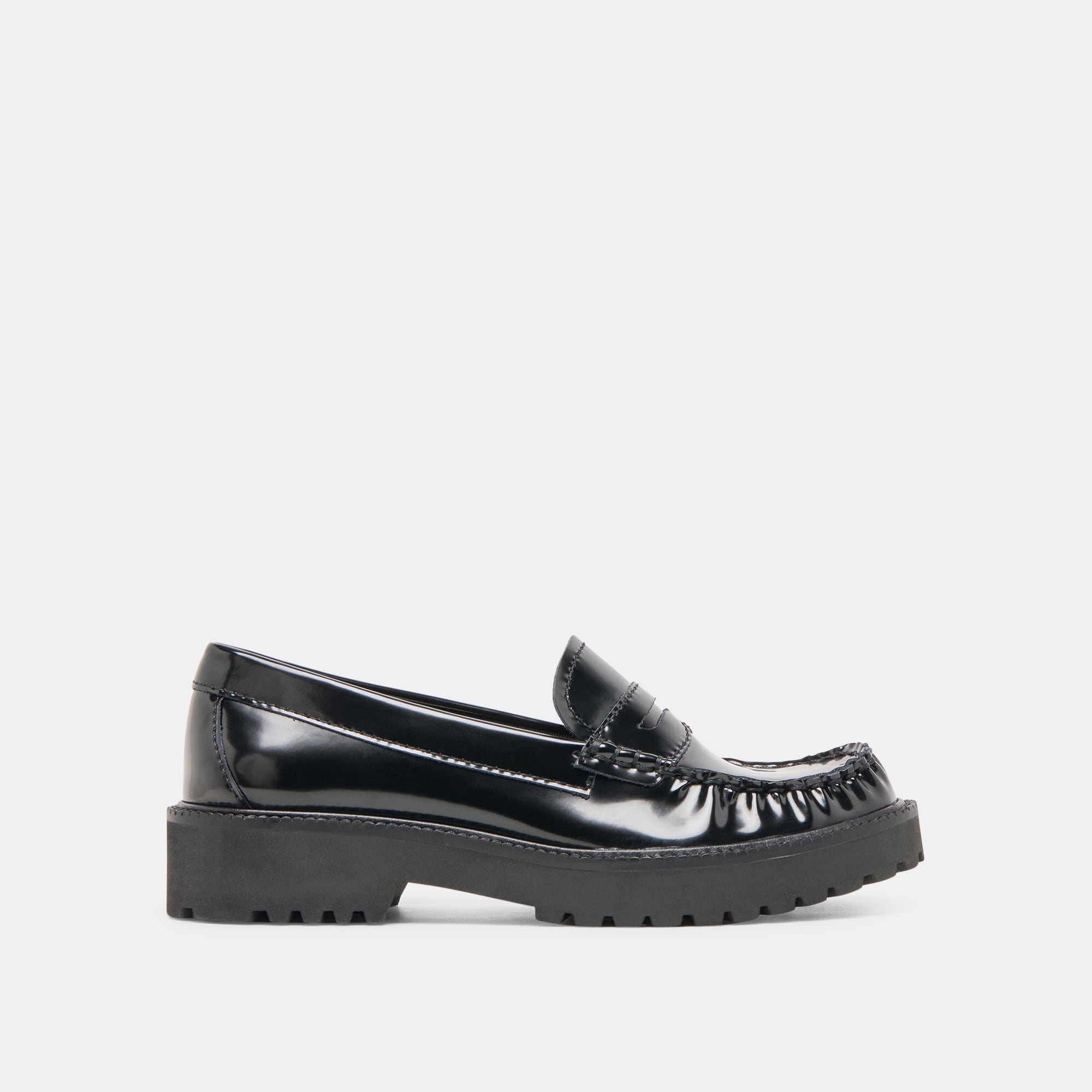 Merek Midnight Boxleather Loafers / Dolce Vita