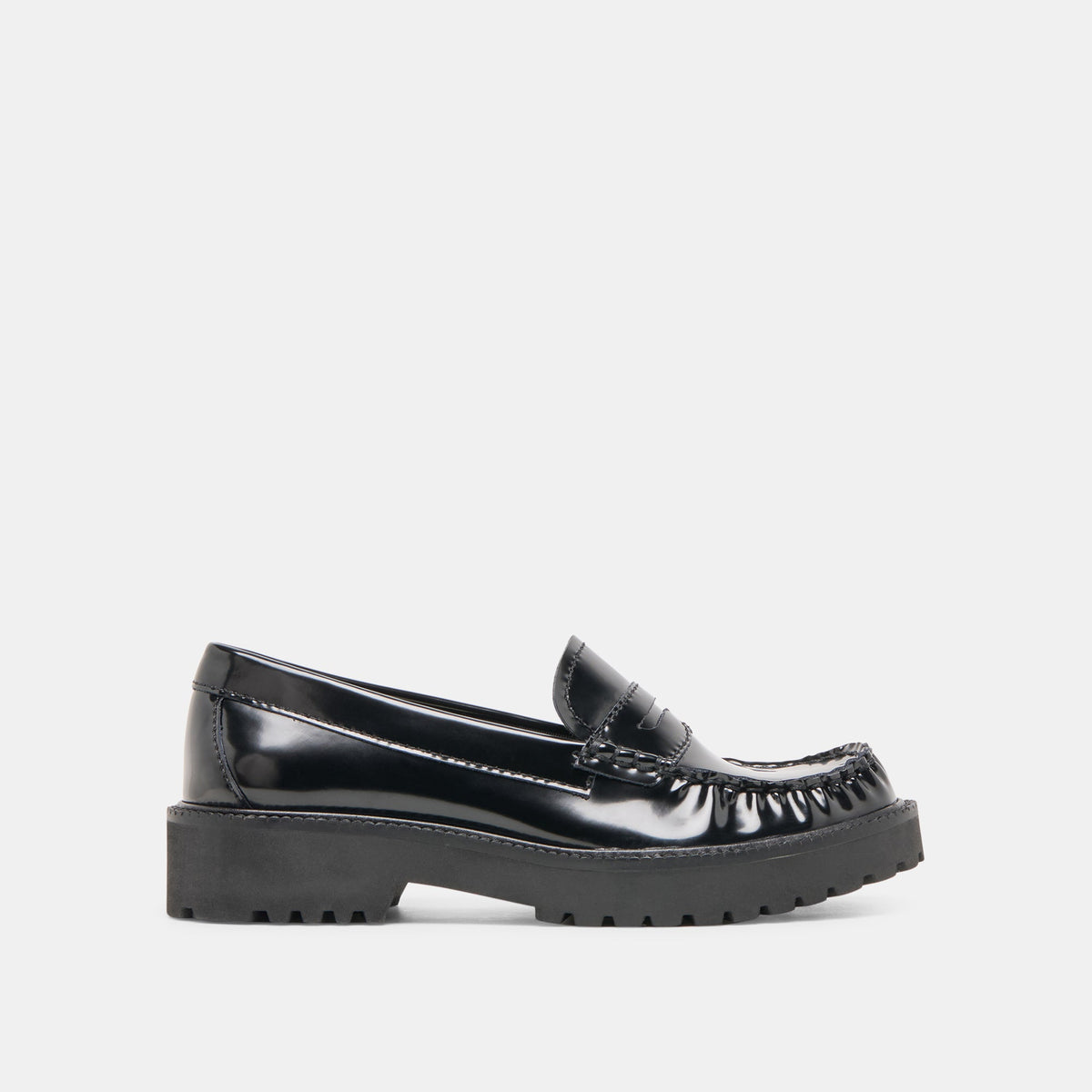 Merek Midnight Boxleather Loafers / Dolce Vita