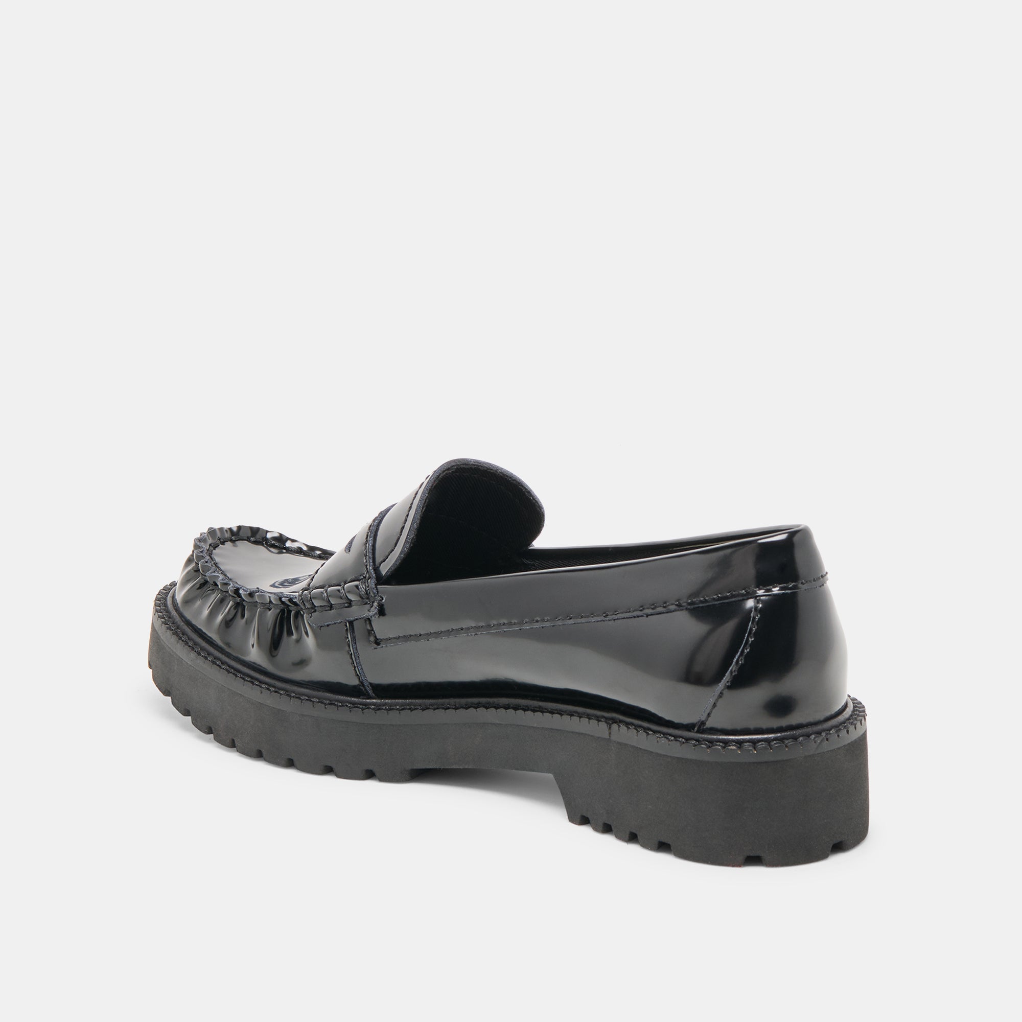 Merek Midnight Boxleather Loafers / Dolce Vita