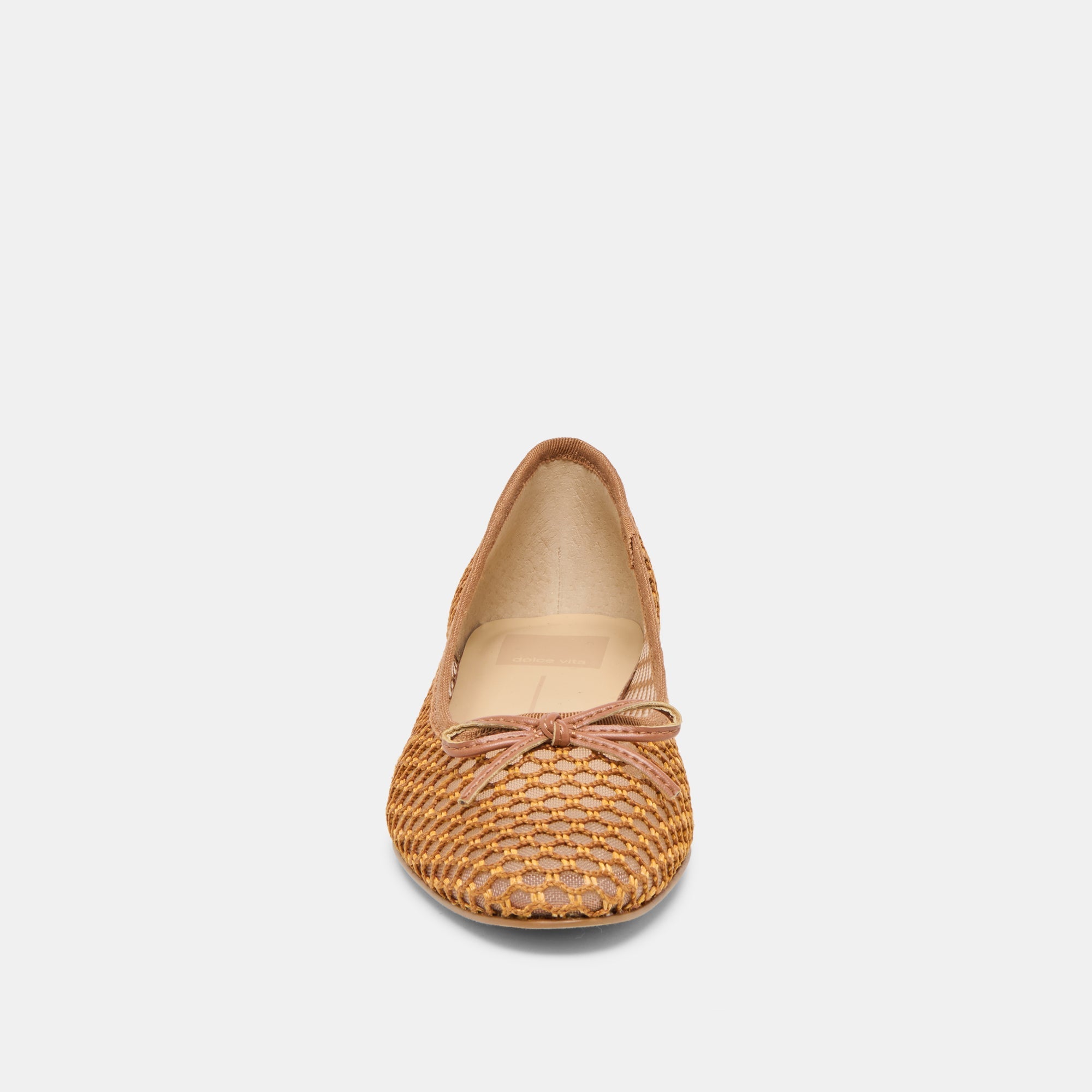 Ulicia Coral Woven Mesh Ballet Flats / Dolce Vita